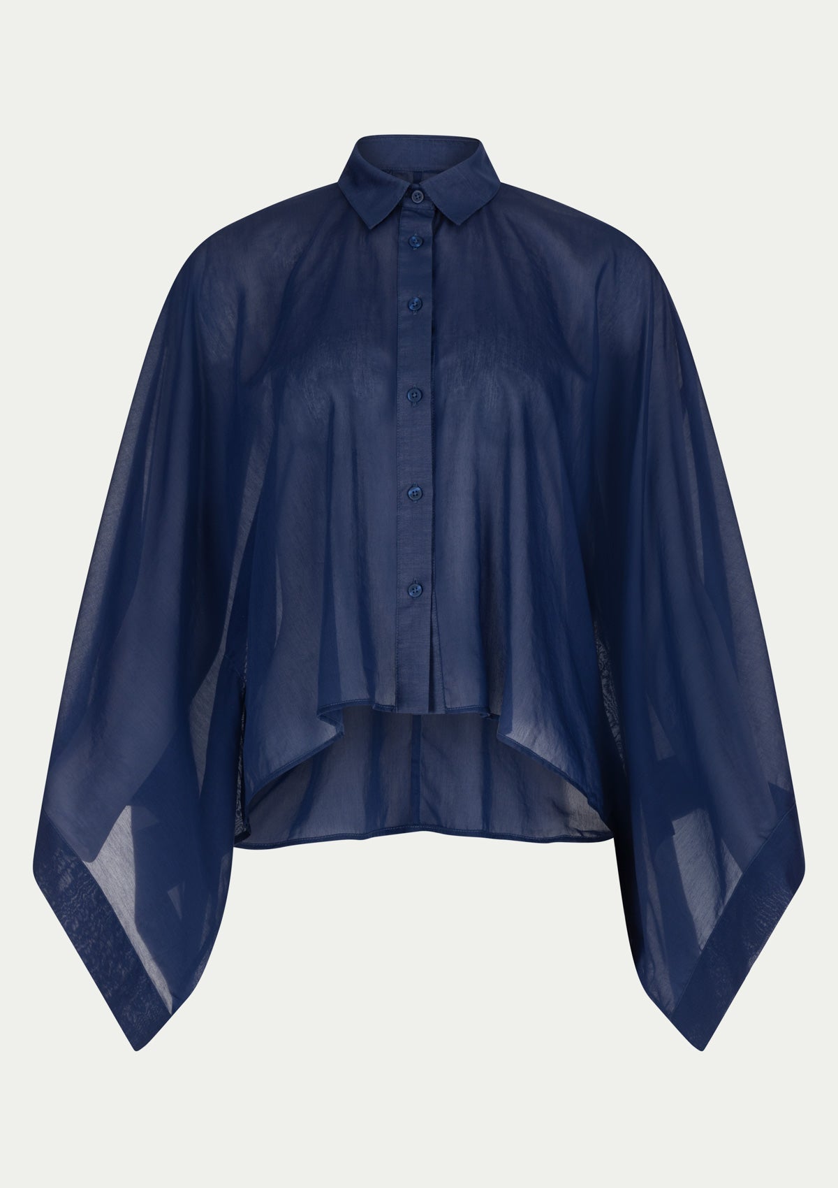 BEACH KIMONO MARINA NAVY BLUE