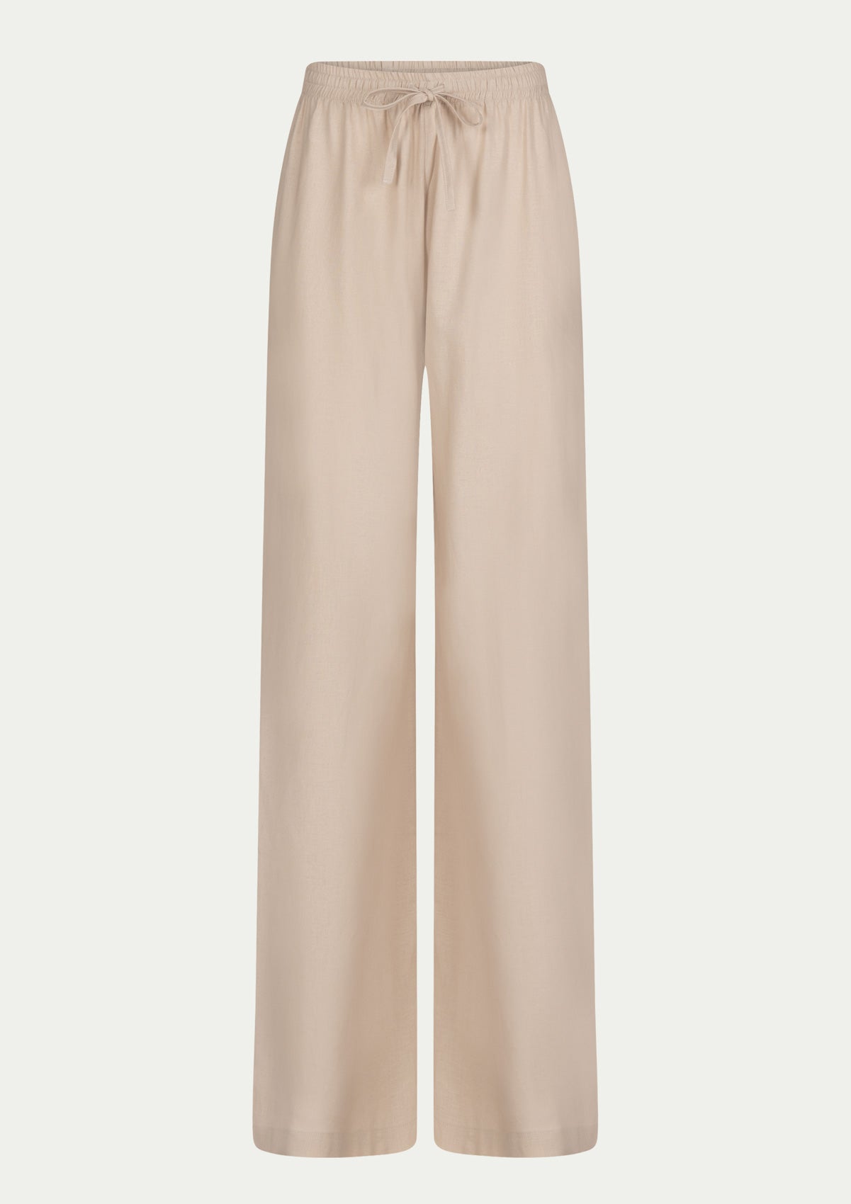 LINEN BEACH PANTS BEIGE