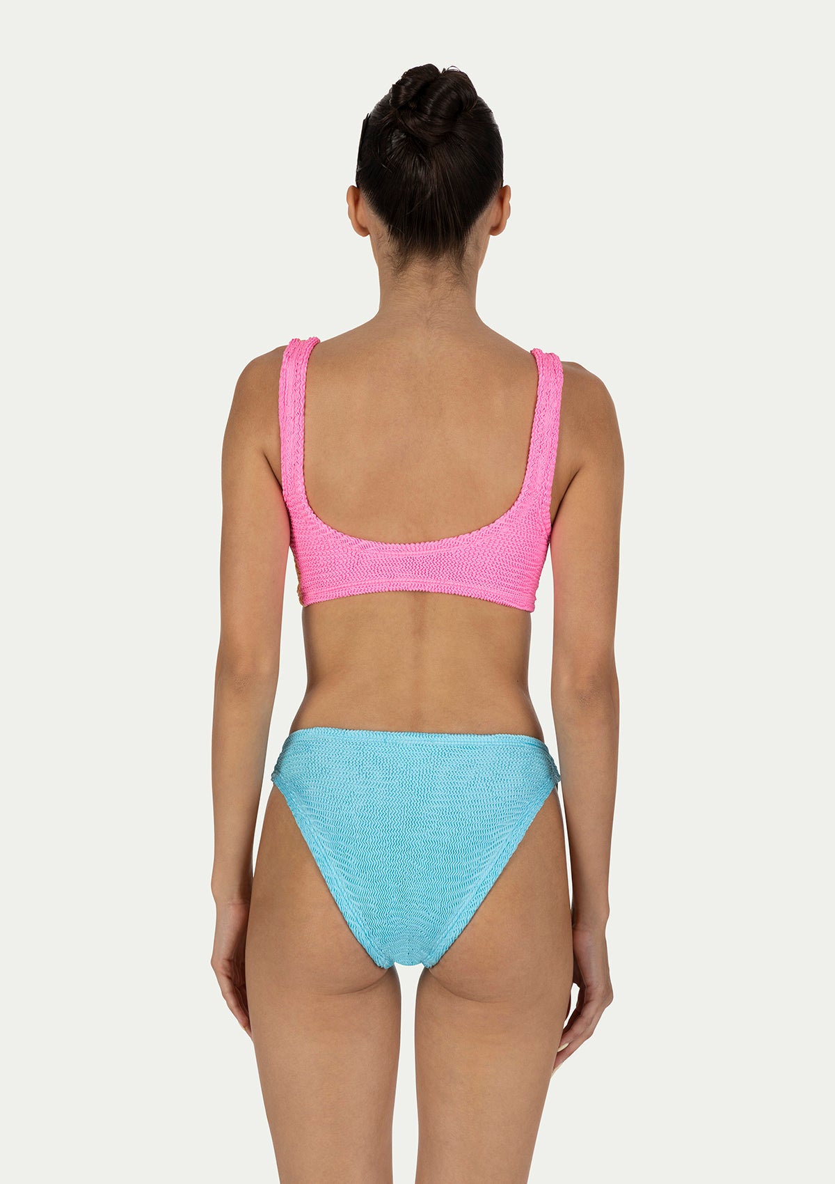 KARI FLAMINGO/PEACH/AQUA BLUE