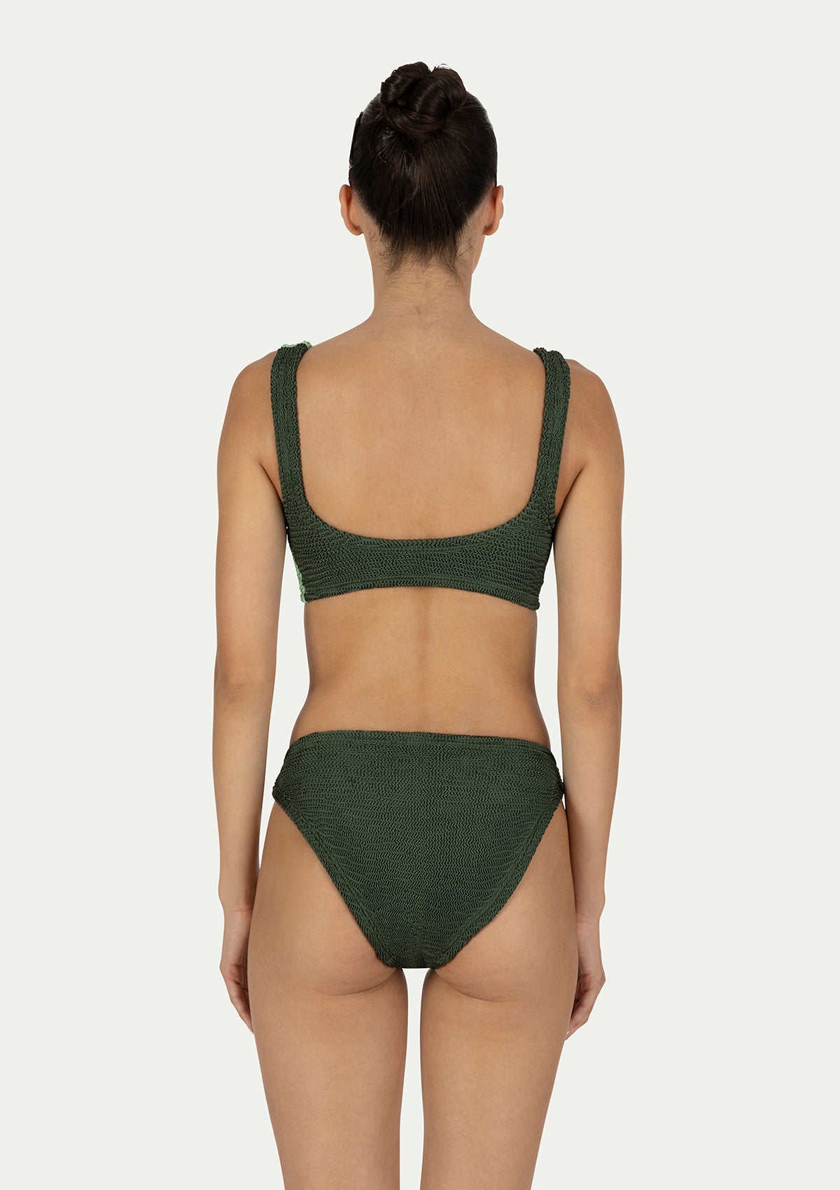 KARI FOREST GREEN/MINT GREEN