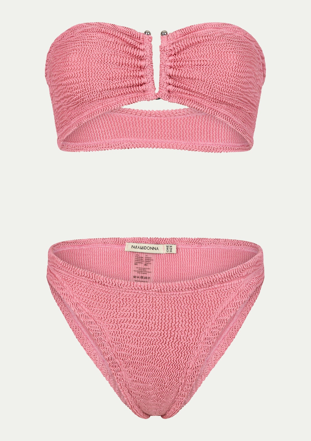 FRIDA Pink wild rose crinkle
