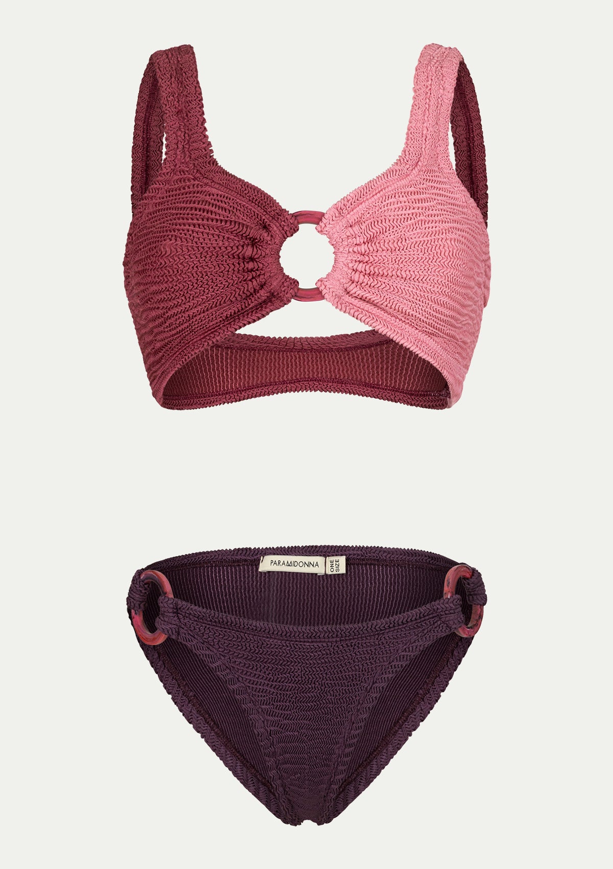 KARI Pink wild rose/pomegranate/plum crinkle