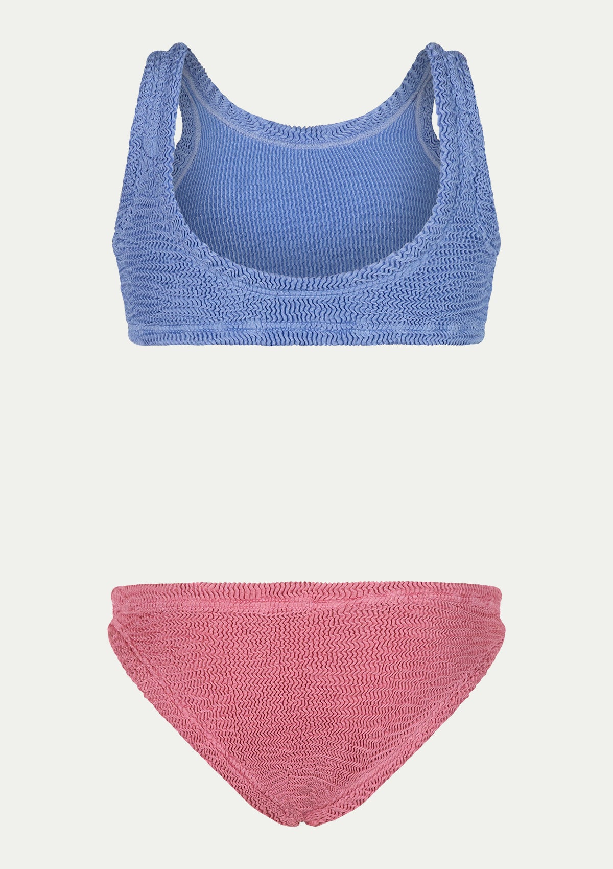 KATY Blue jean/pink wild rose crinkle