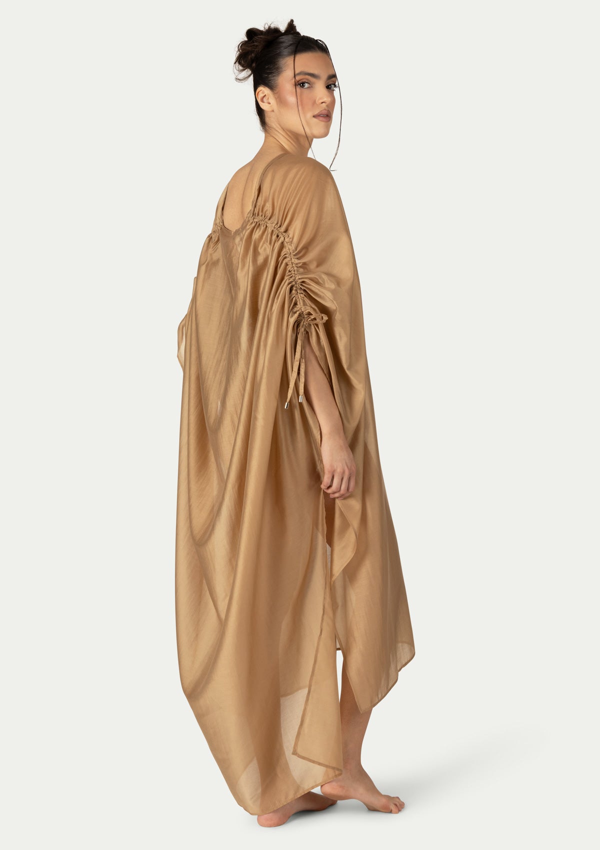 VALL DRESS CAFTAN CAMEL