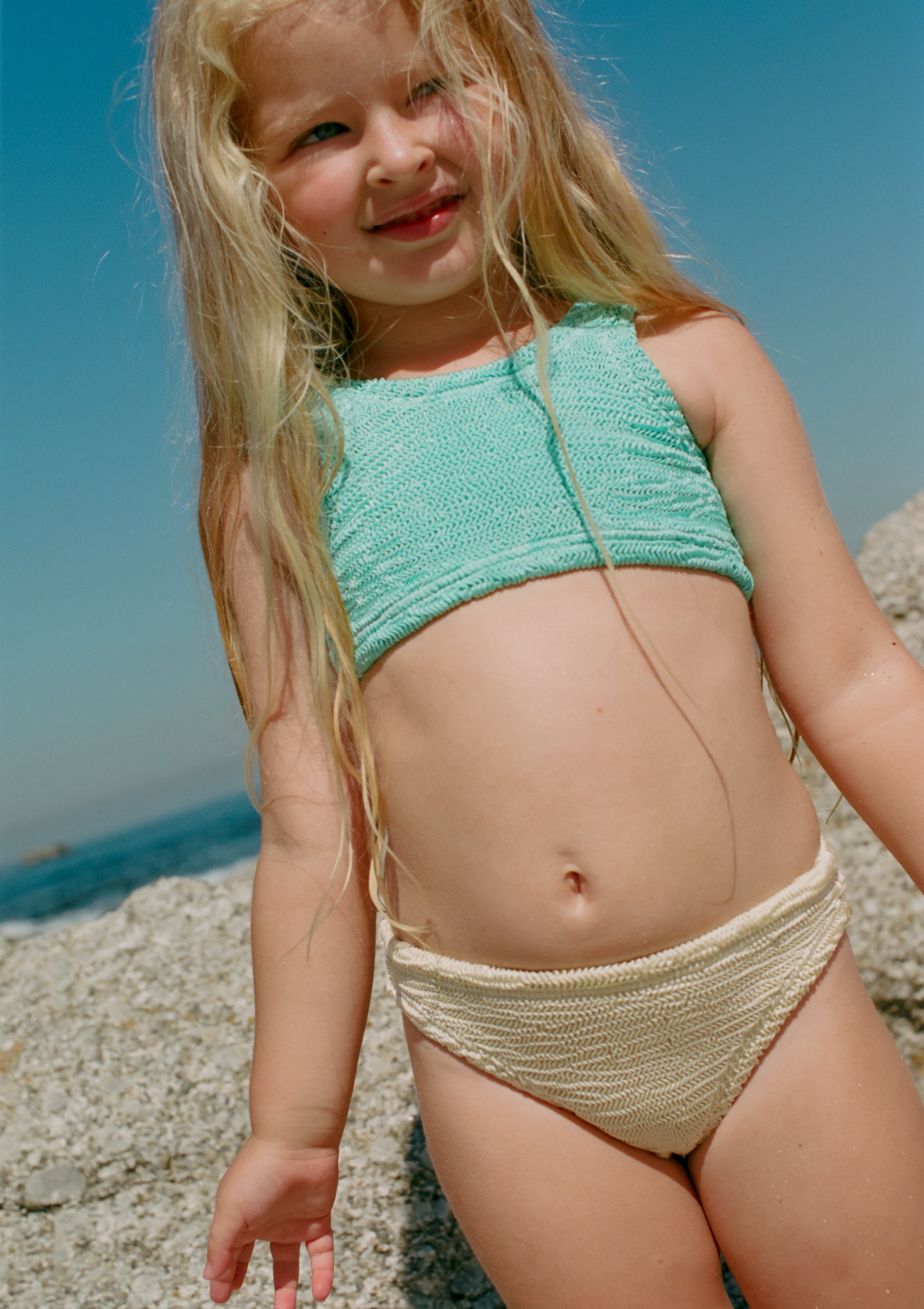 KATY AQUAMARINE/IVORY