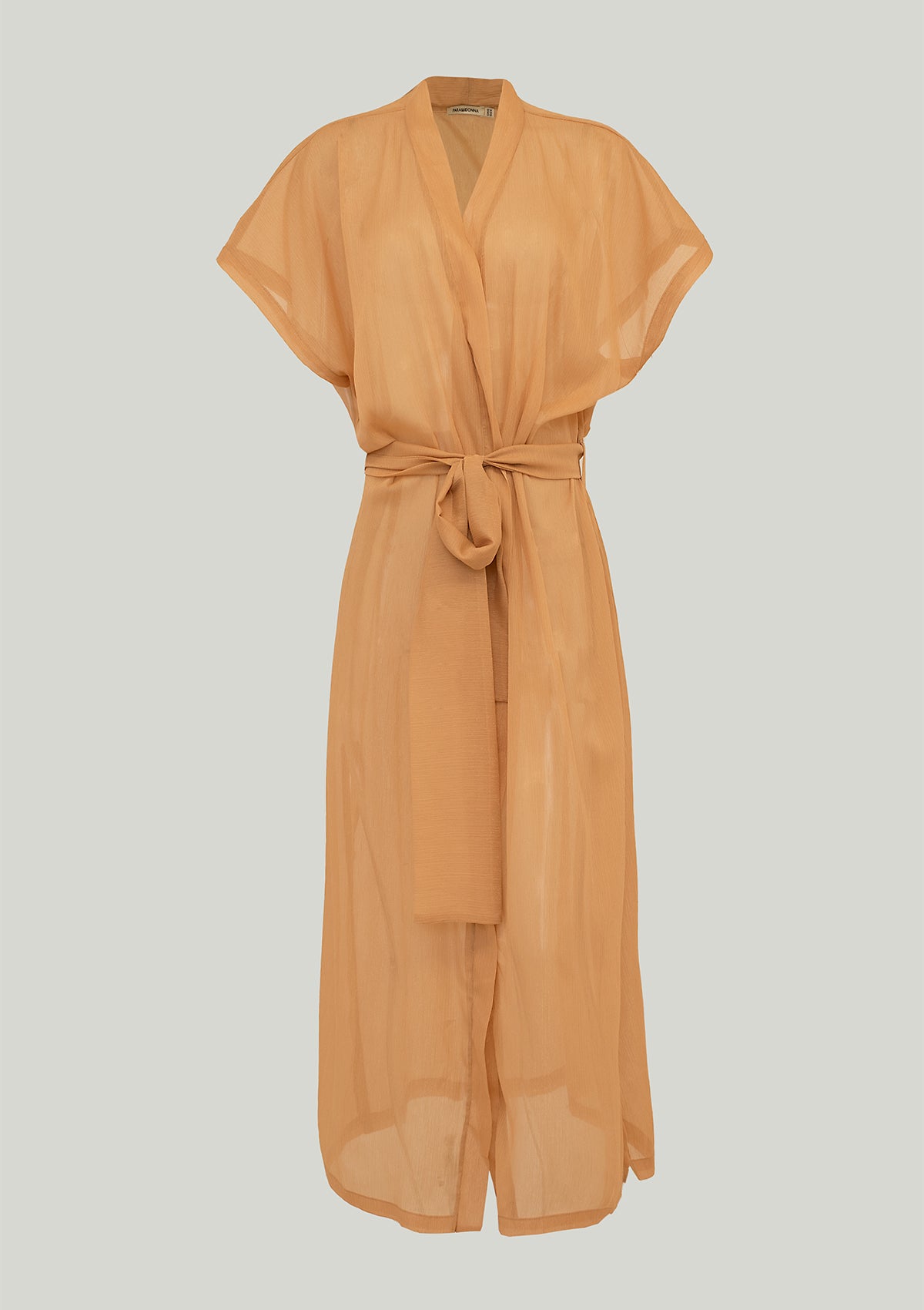 Beach long cover up ARIA CARAMEL