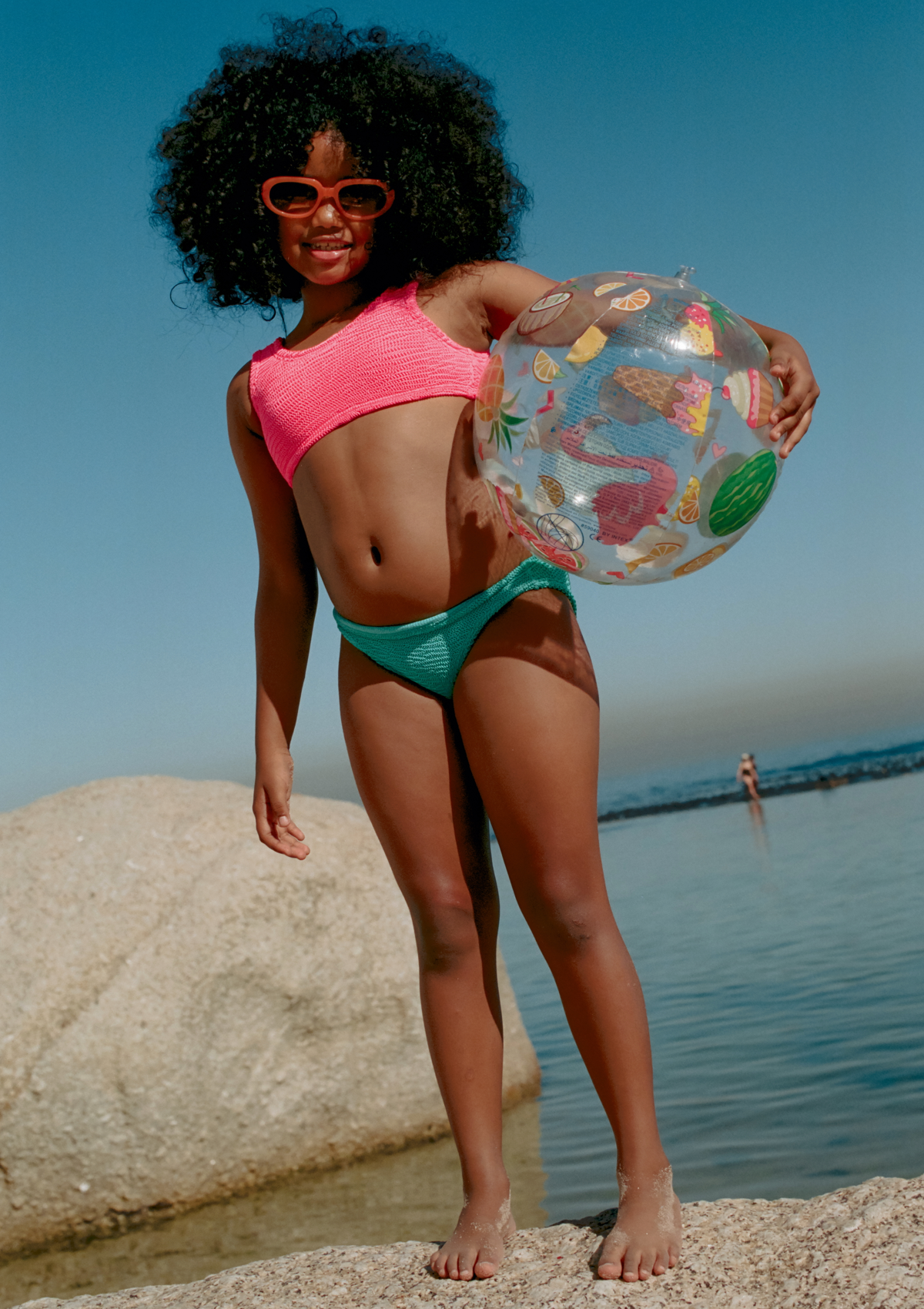 KATY SEA GREEN/CANDY PINK