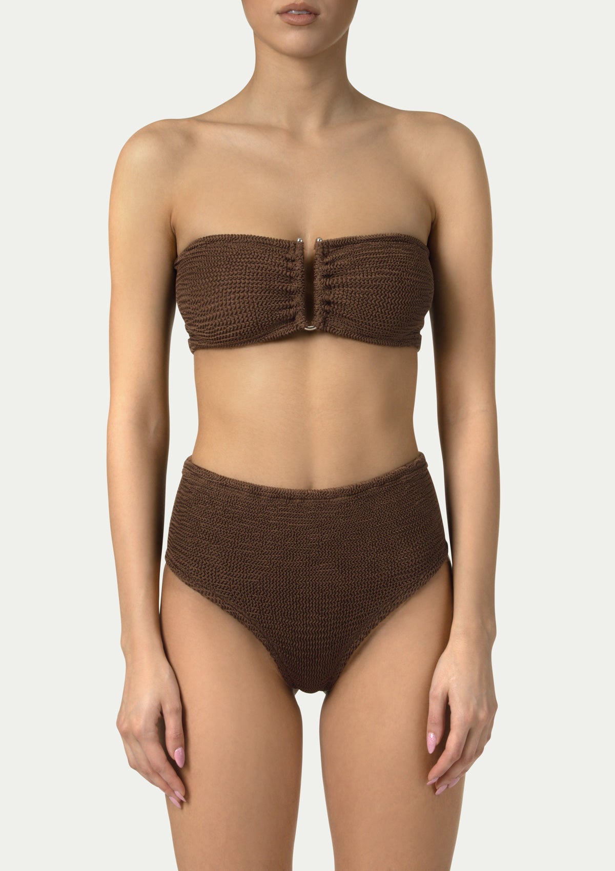 FRIDA HIGH-WAIST CHOCO