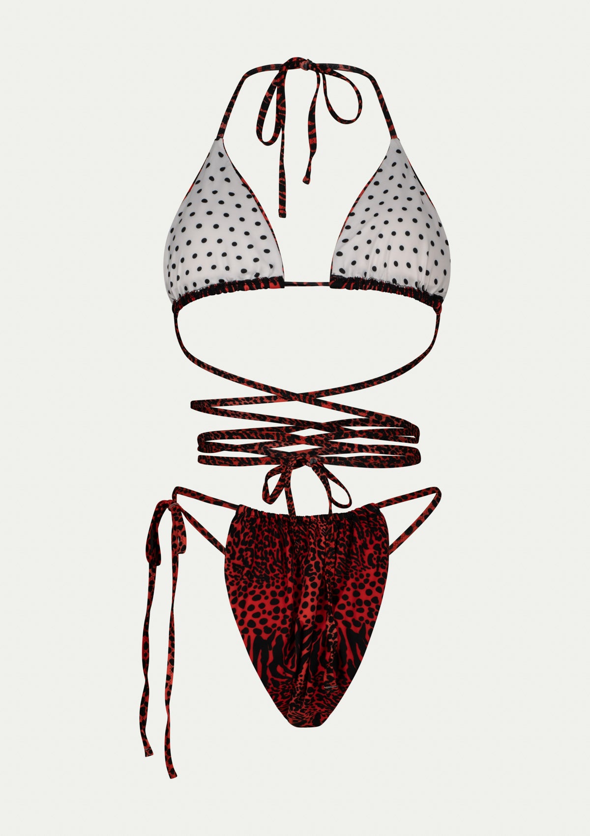 KOURTNEY RED LEOPARD