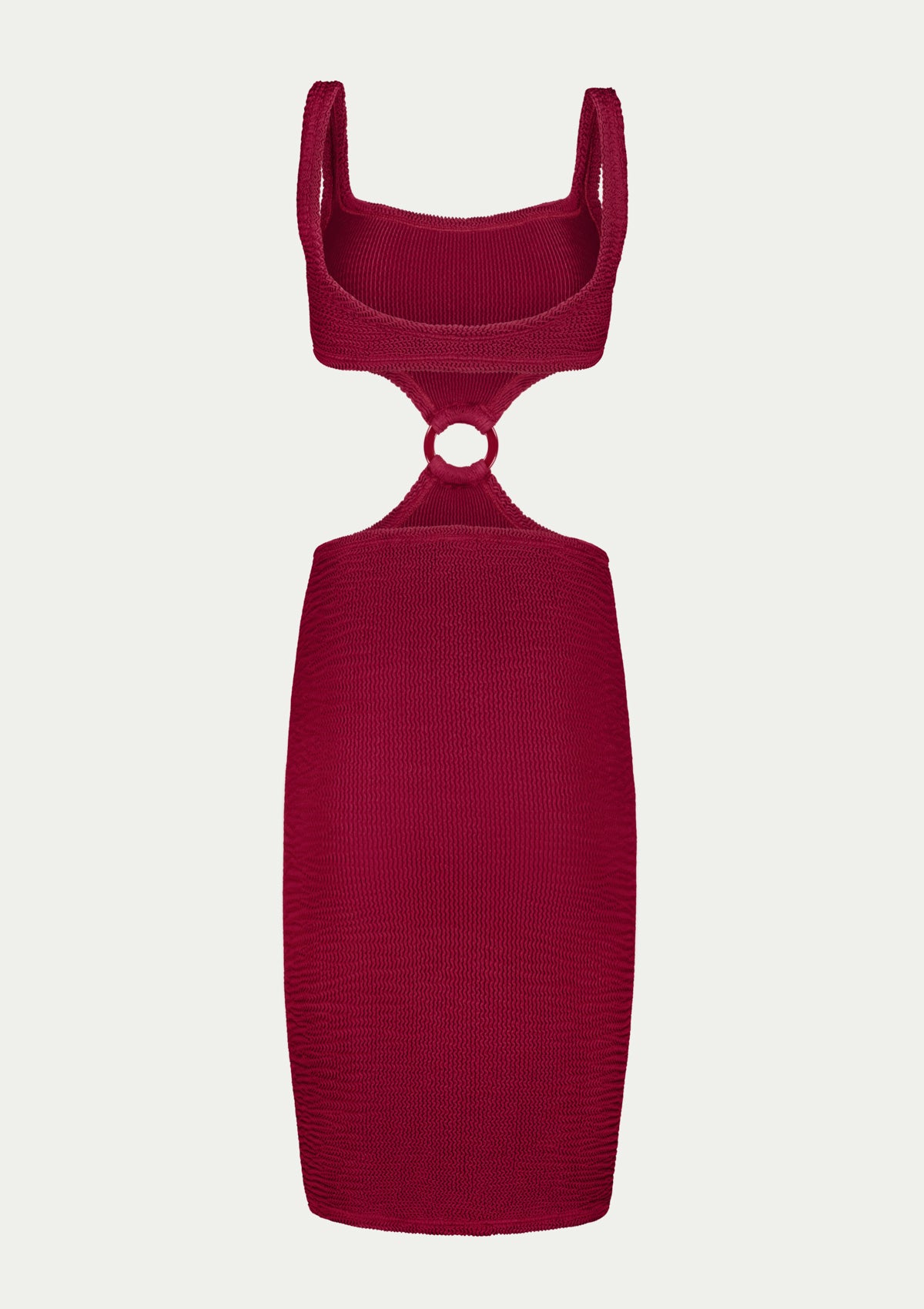 DRESS LAURA BURGUNDY