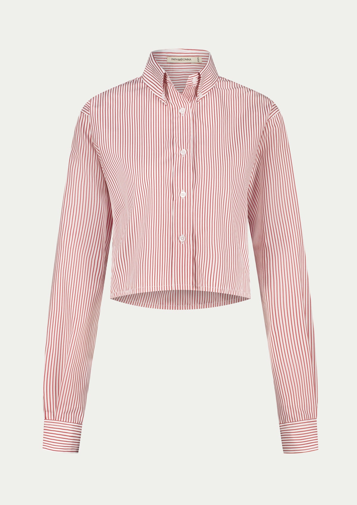 IDA SHIRT STRIPED BURGUNDY