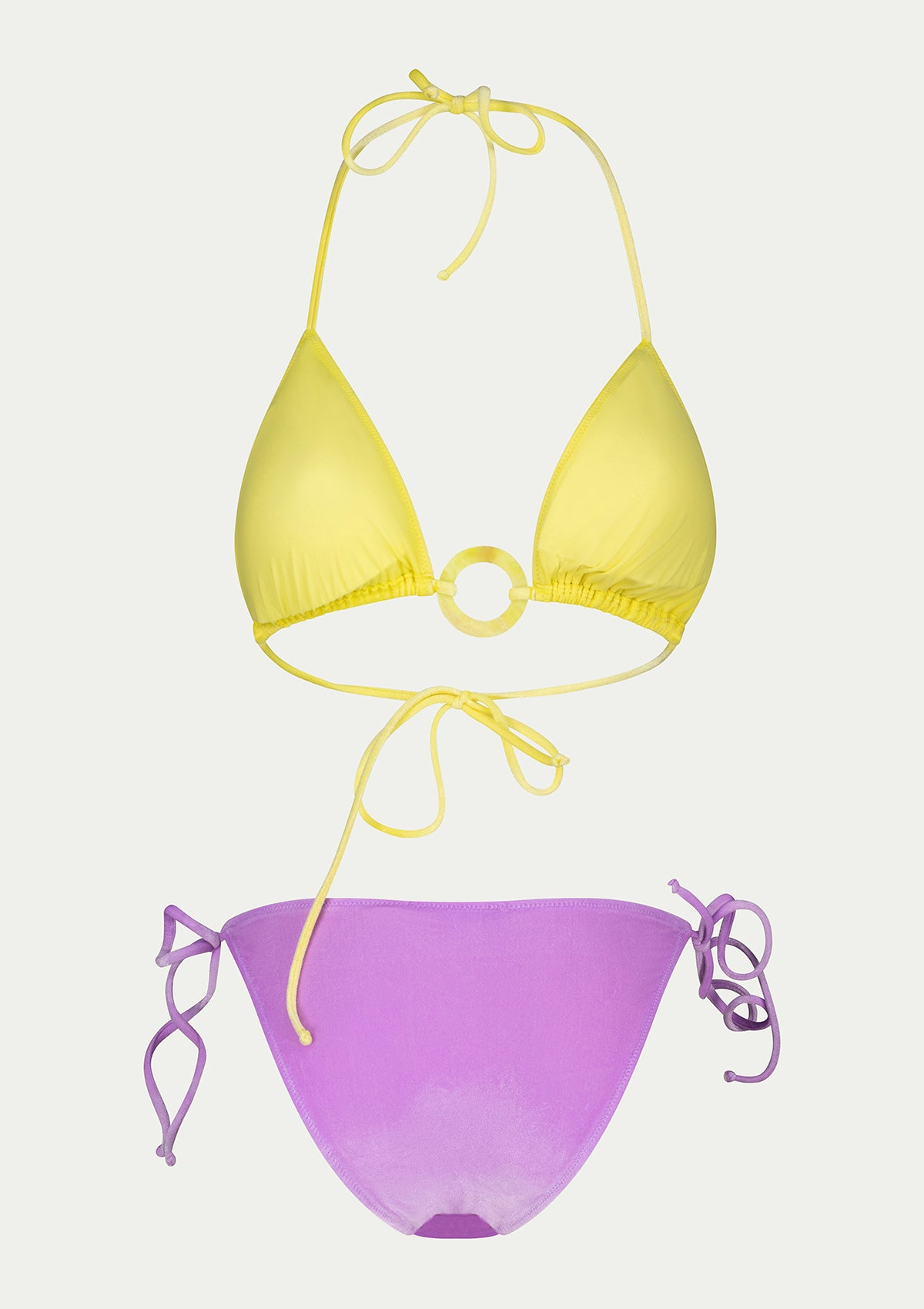 KELLY VELVET VIOLET/LEMON