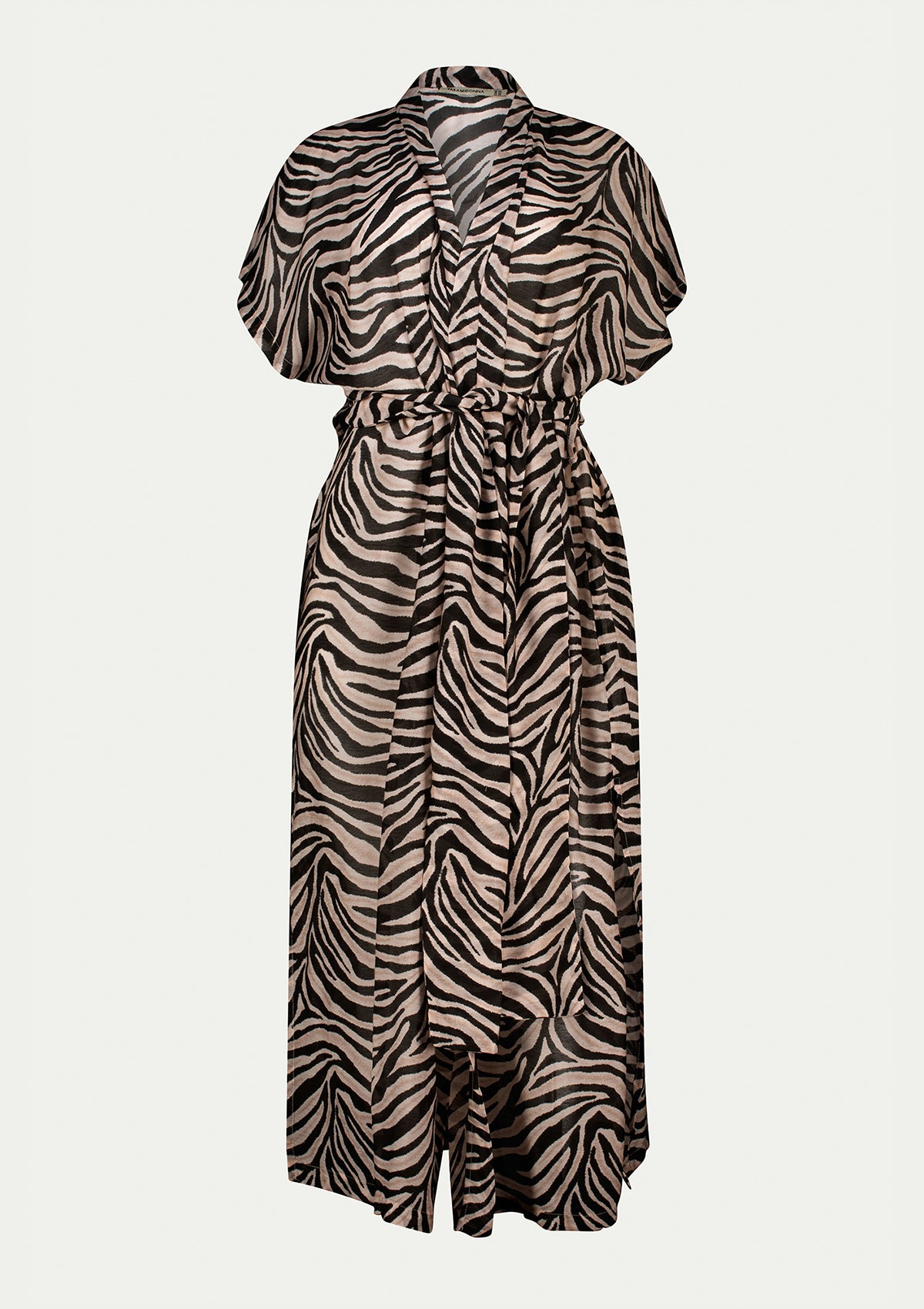 ARIA LONG KIMONO ZEBRA
