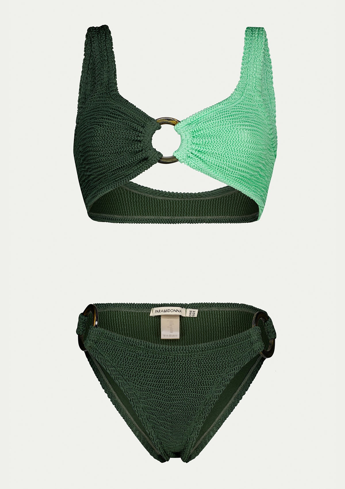 KARI FOREST GREEN/MINT GREEN