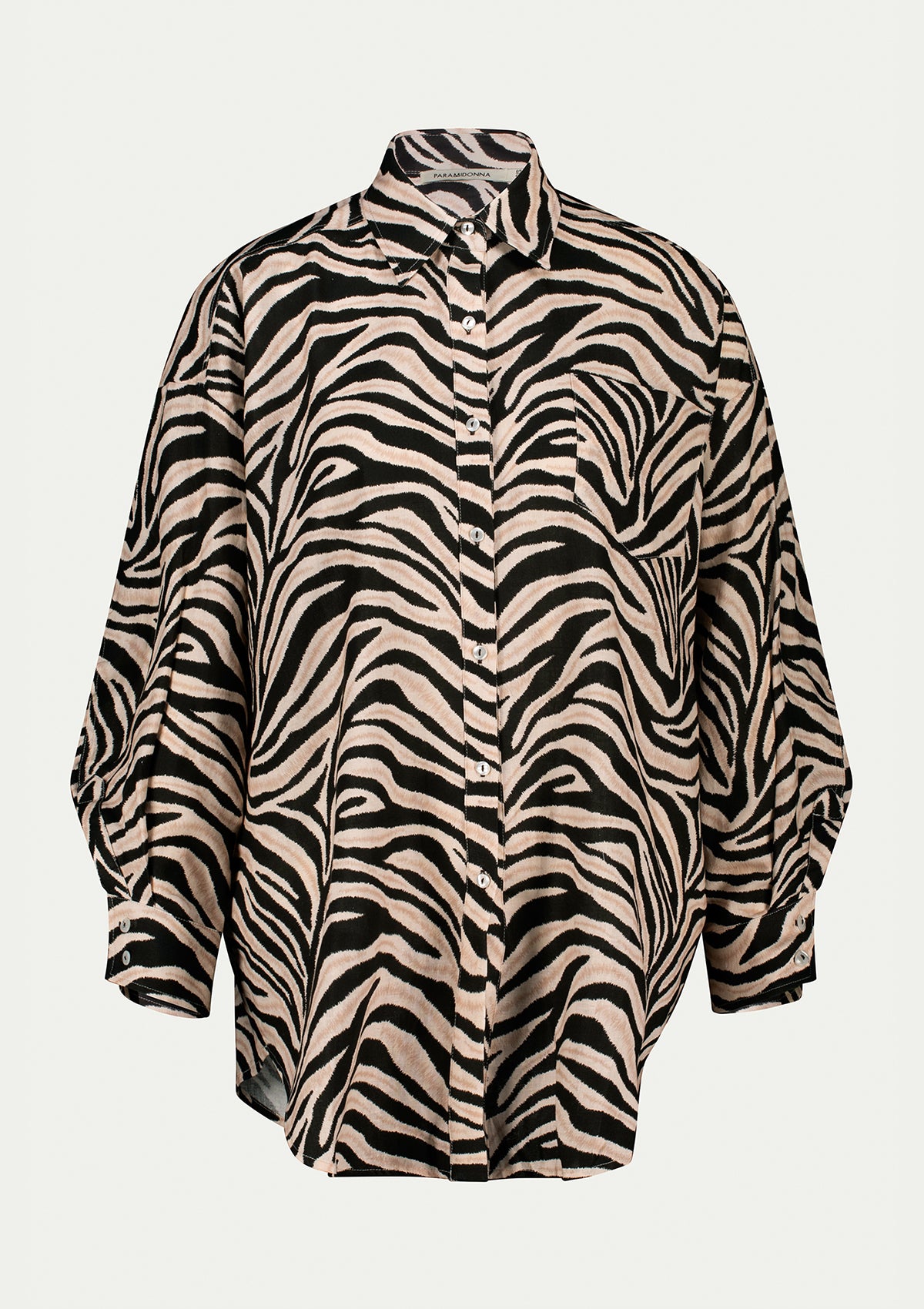 BEACH SHIRT JADE ZEBRA