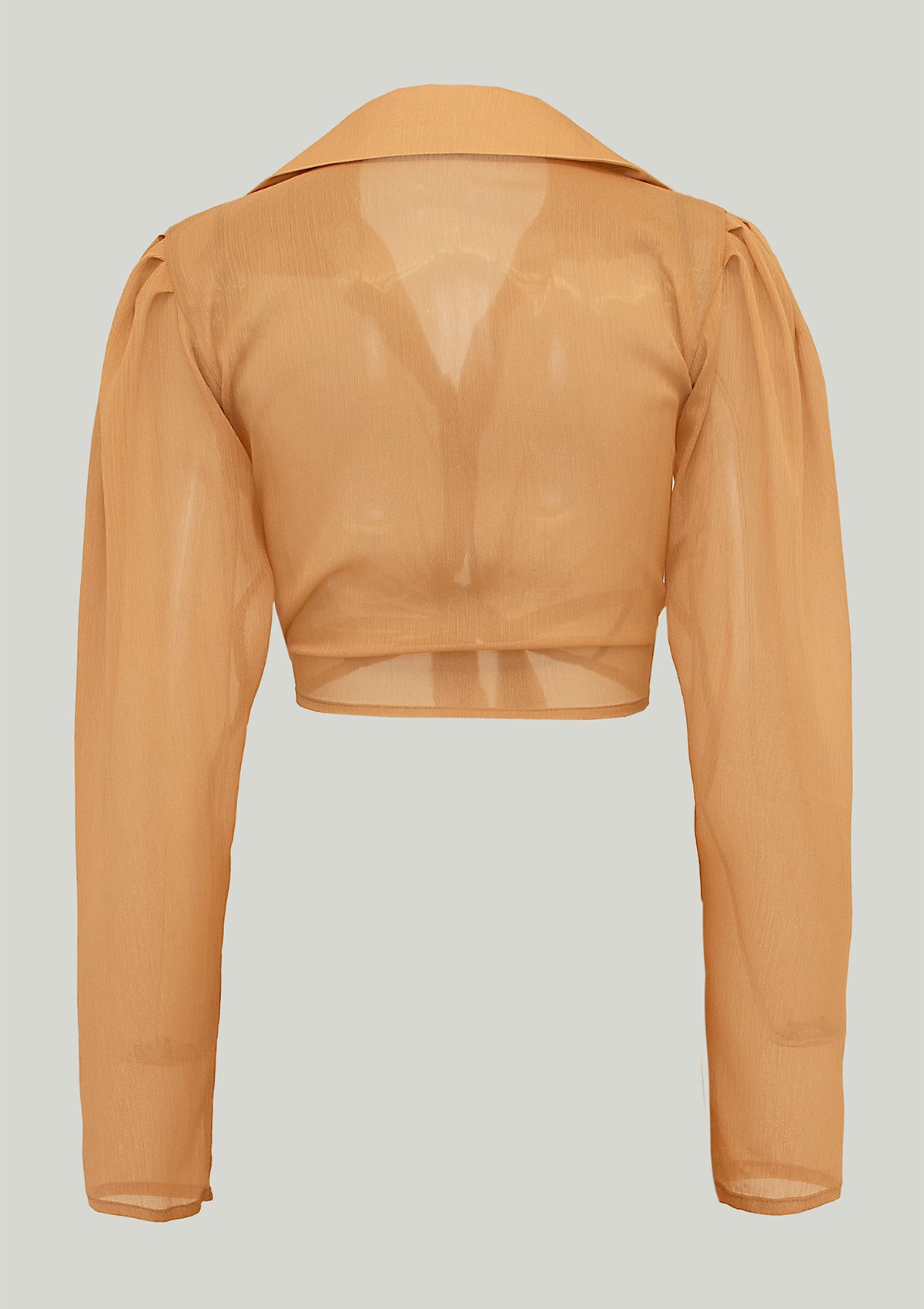 Beach shirt ARIA CARAMEL