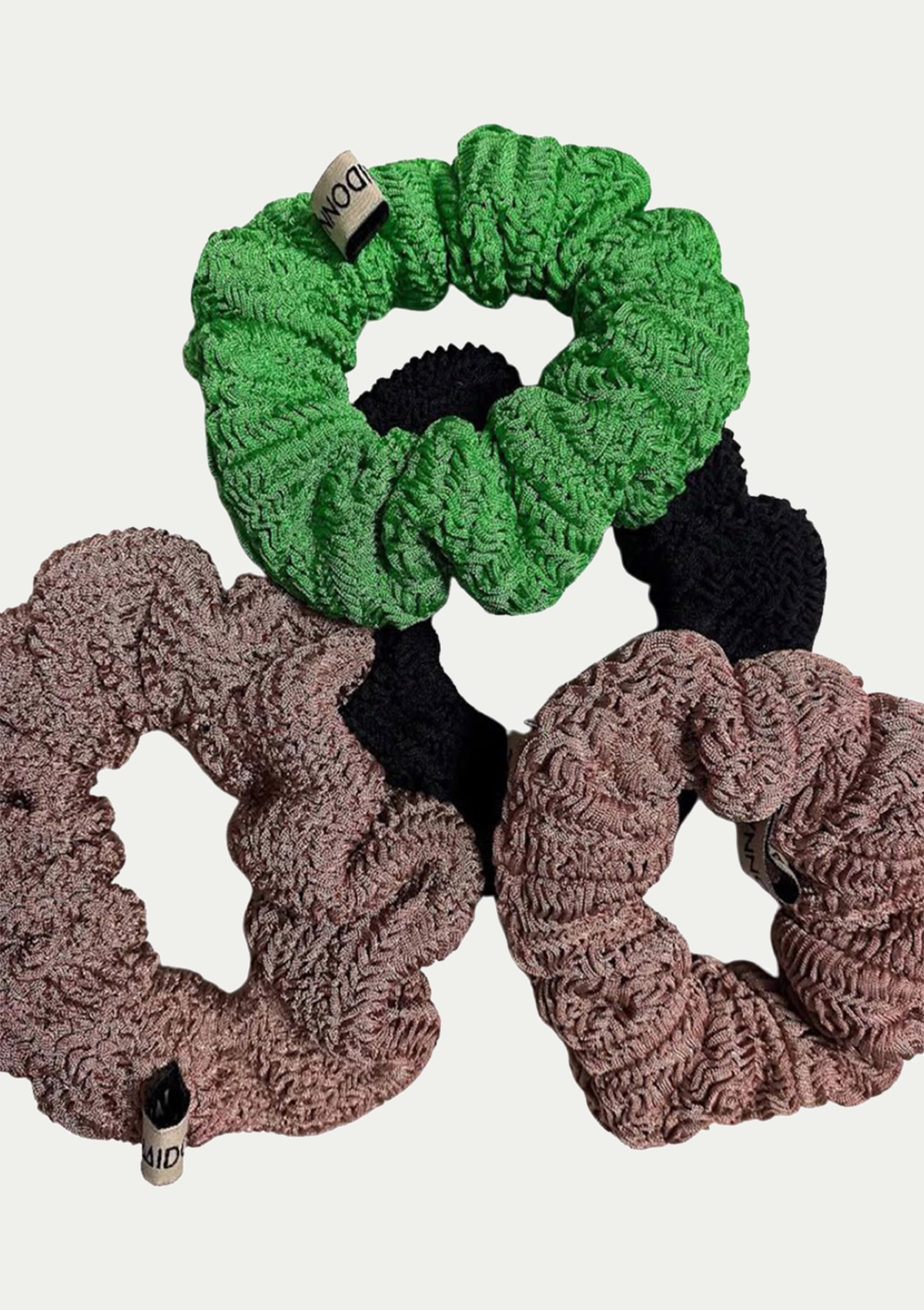 SCRUNCHIE ROSE BEIGE