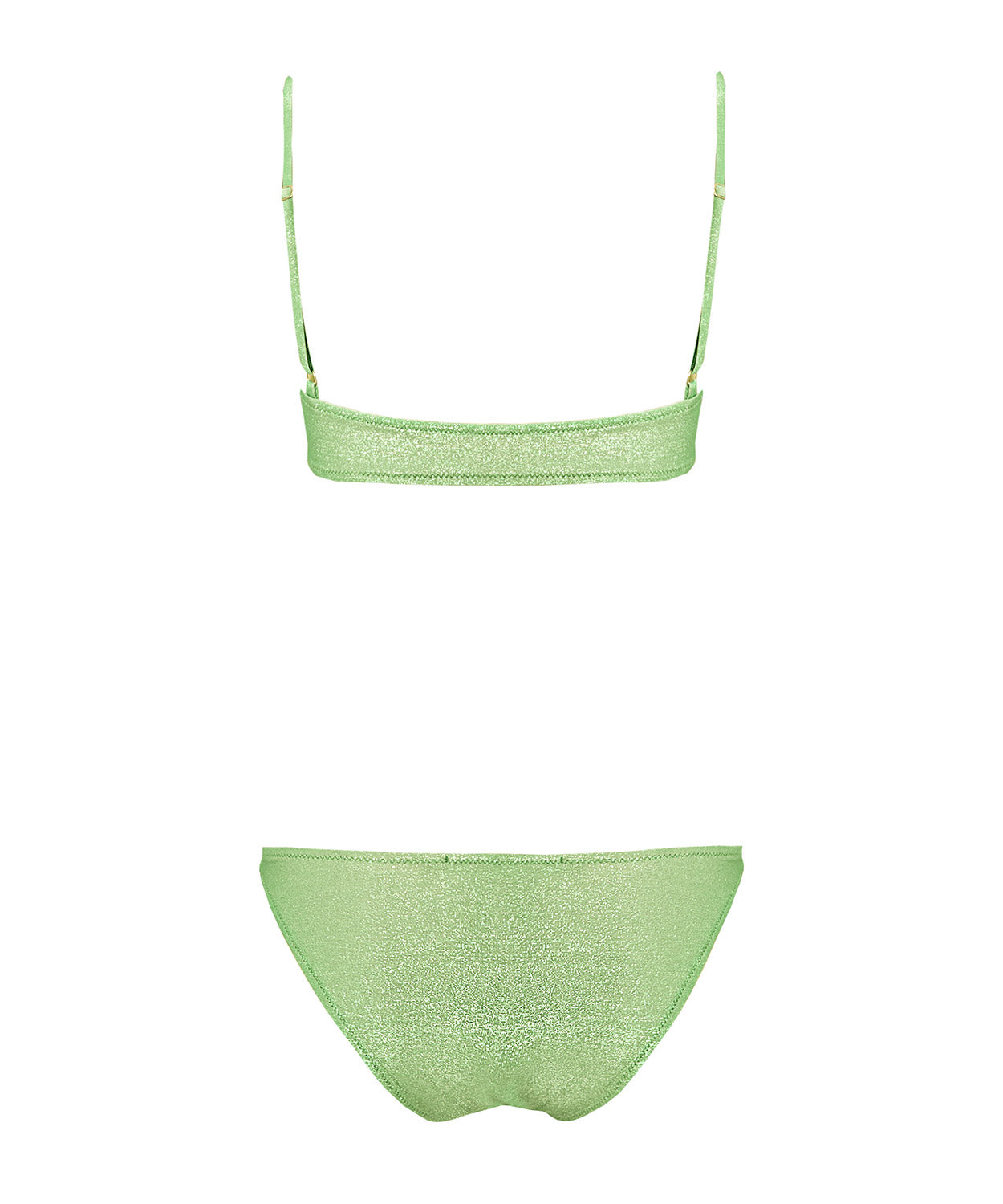 TWO PIECE CHIARA GLITTER LIME