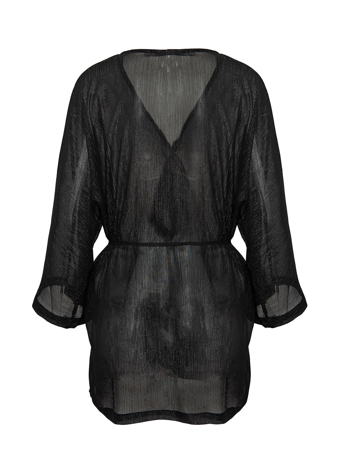 BEACH COVER UP AURORA BLACK