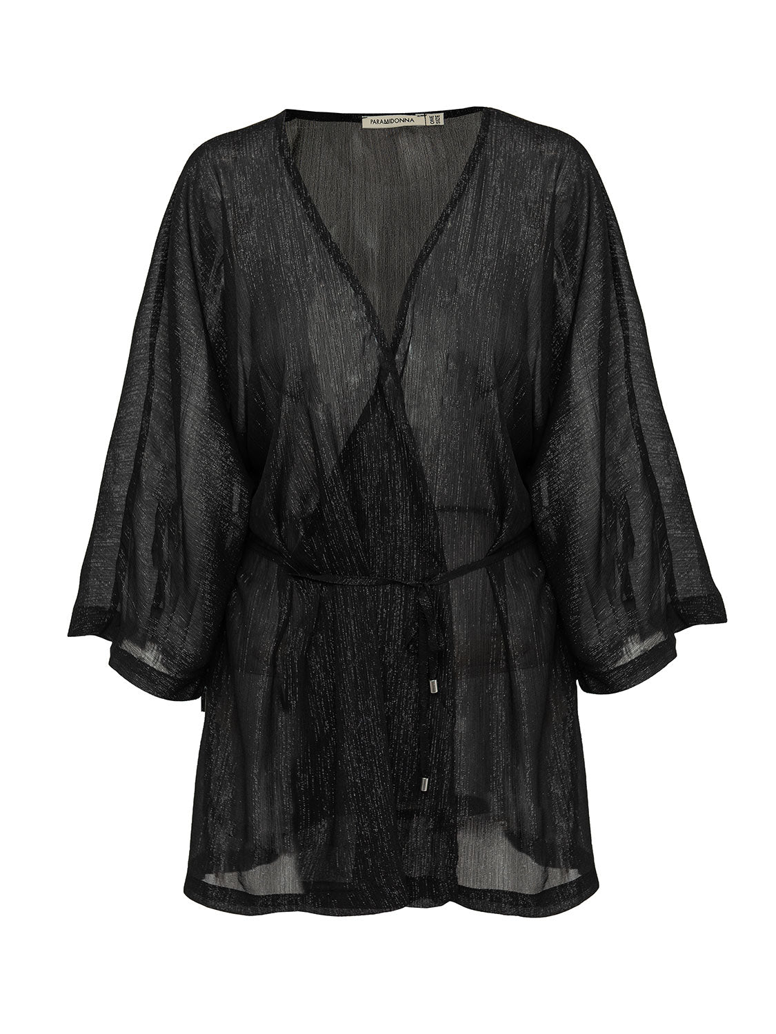 BEACH COVER UP AURORA BLACK