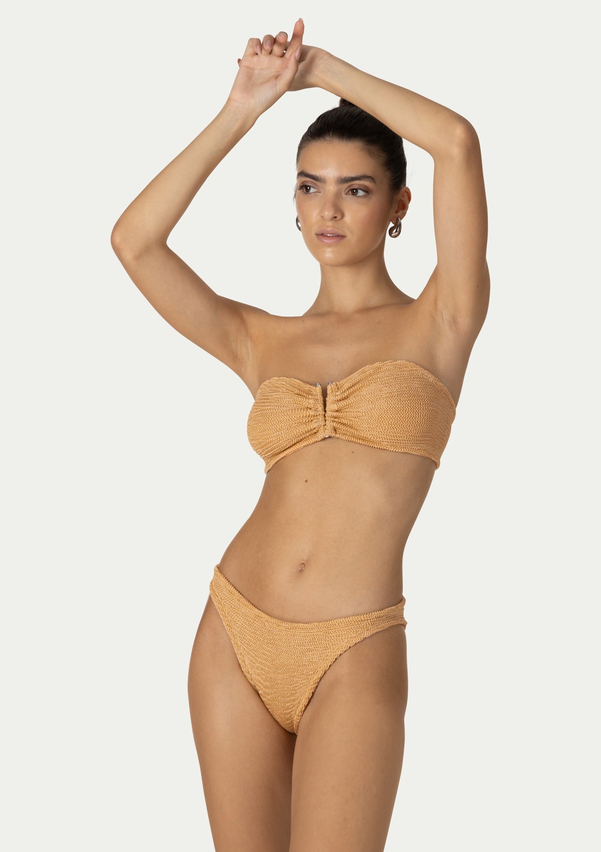 FRIDA PEACH LUREX