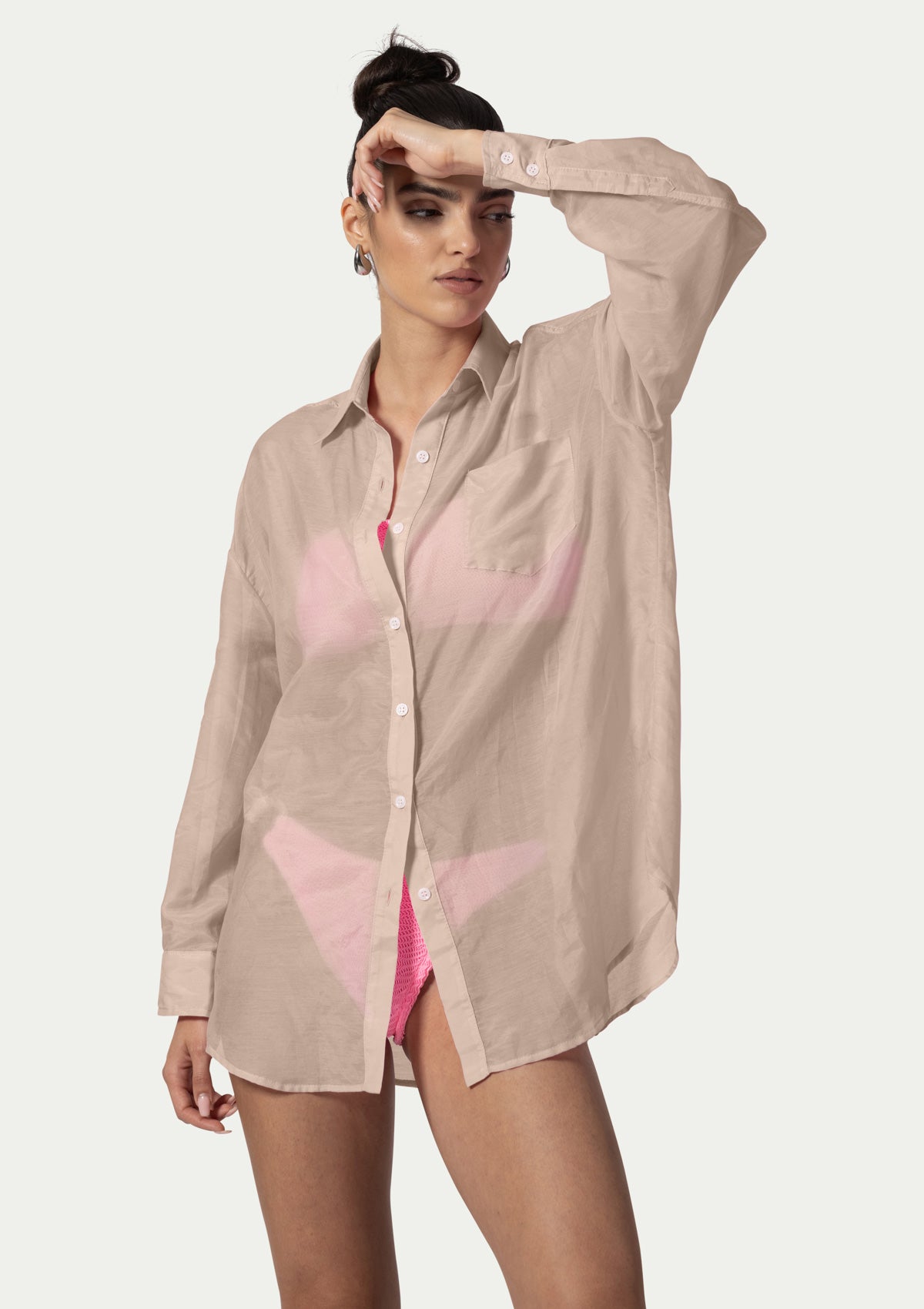 BEACH SHIRT JADE BEIGE