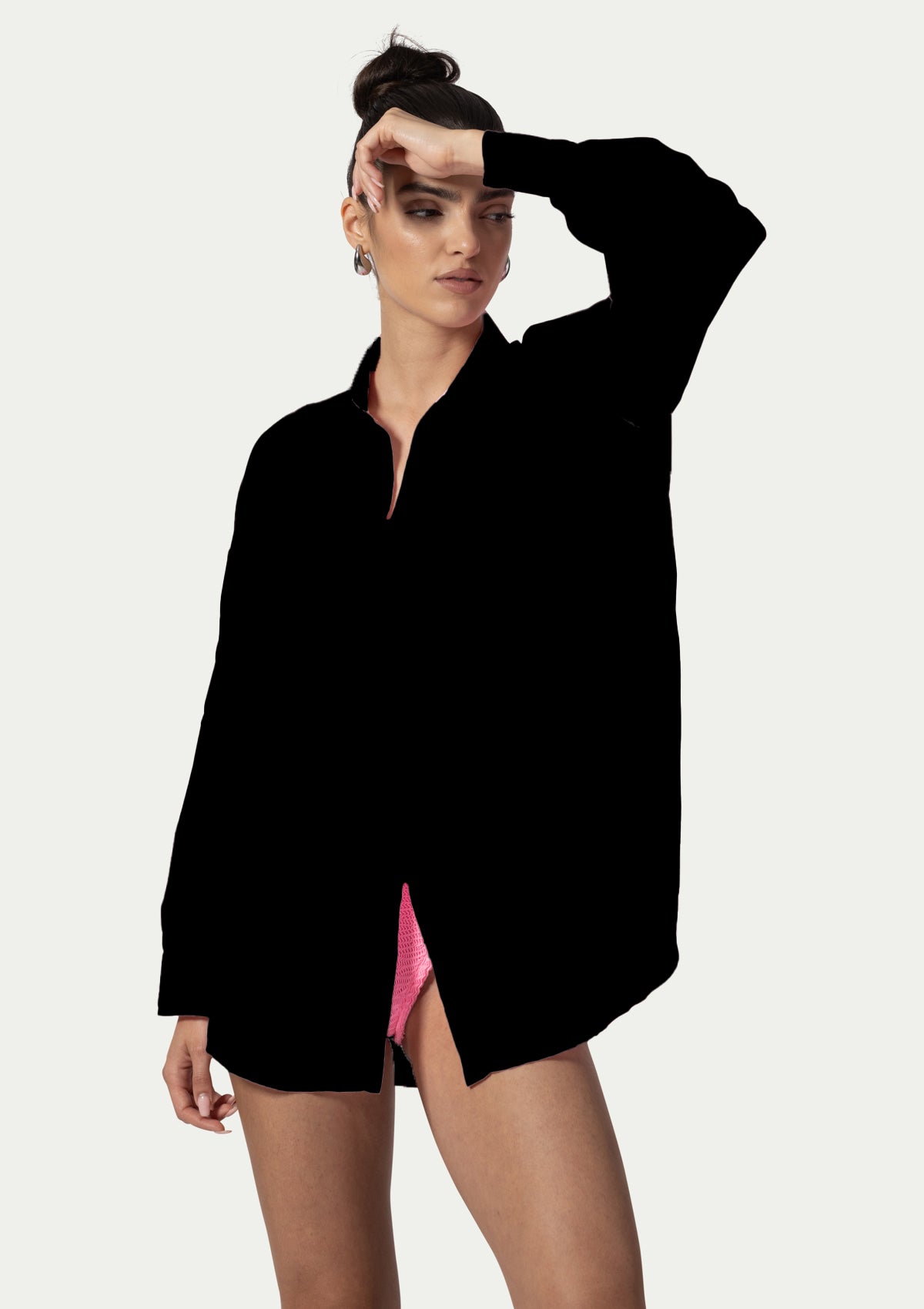 BEACH SHIRT JADE BLACK