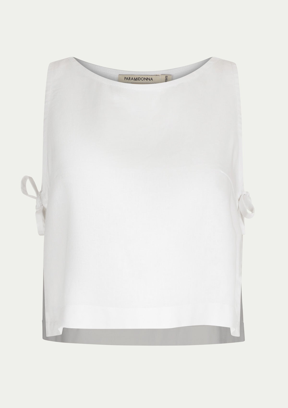 LINEN BEACH TOP WHITE