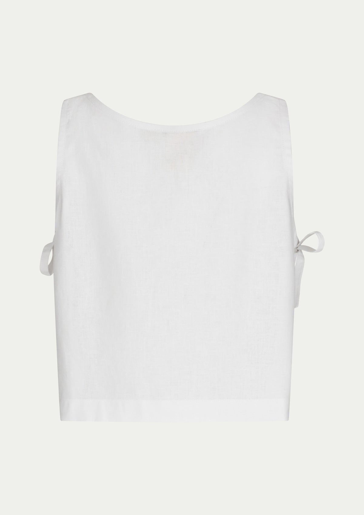 LINEN BEACH TOP WHITE