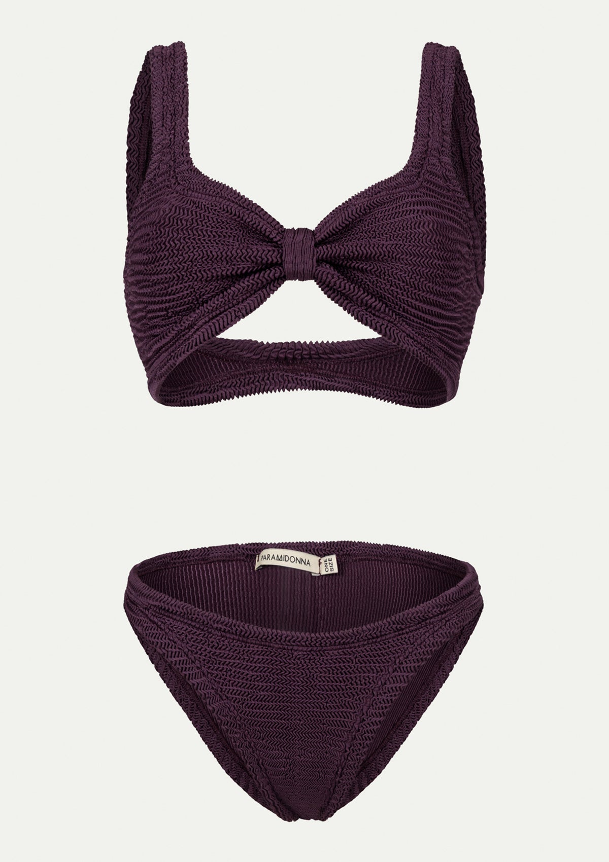 SALMA Plum crinkle