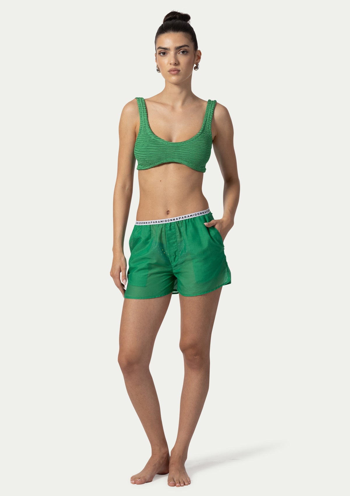 BEACH SHORTS TESSA EMERALD