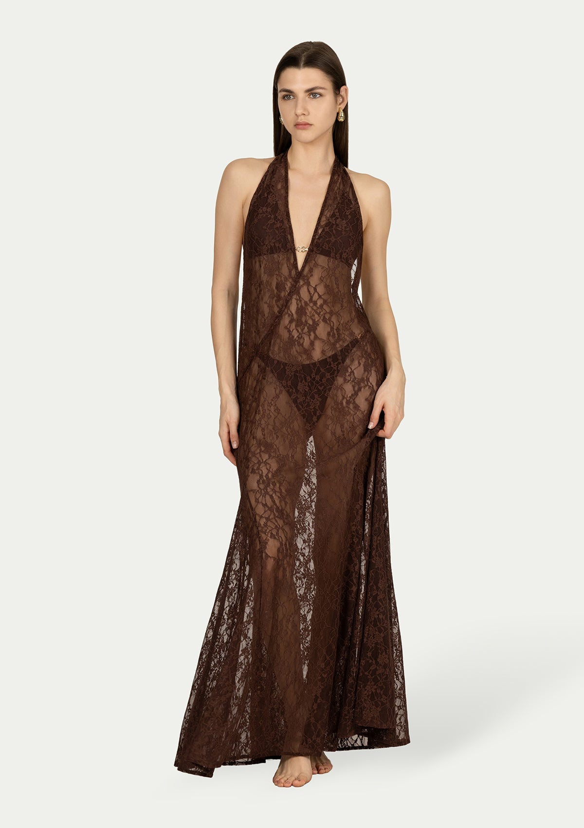 JERRY DRESS CHOCO