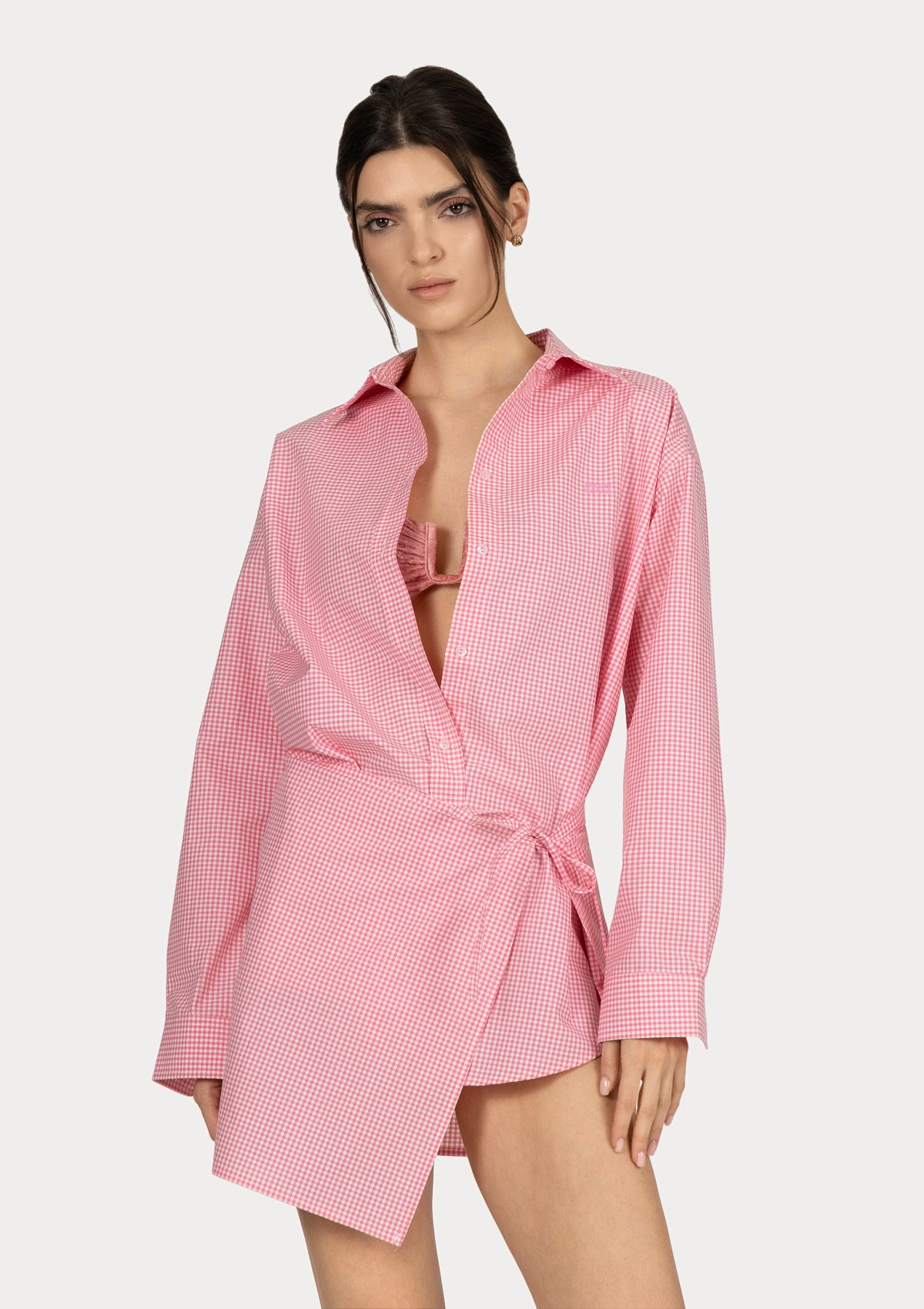 PHILO SET Pink gingham