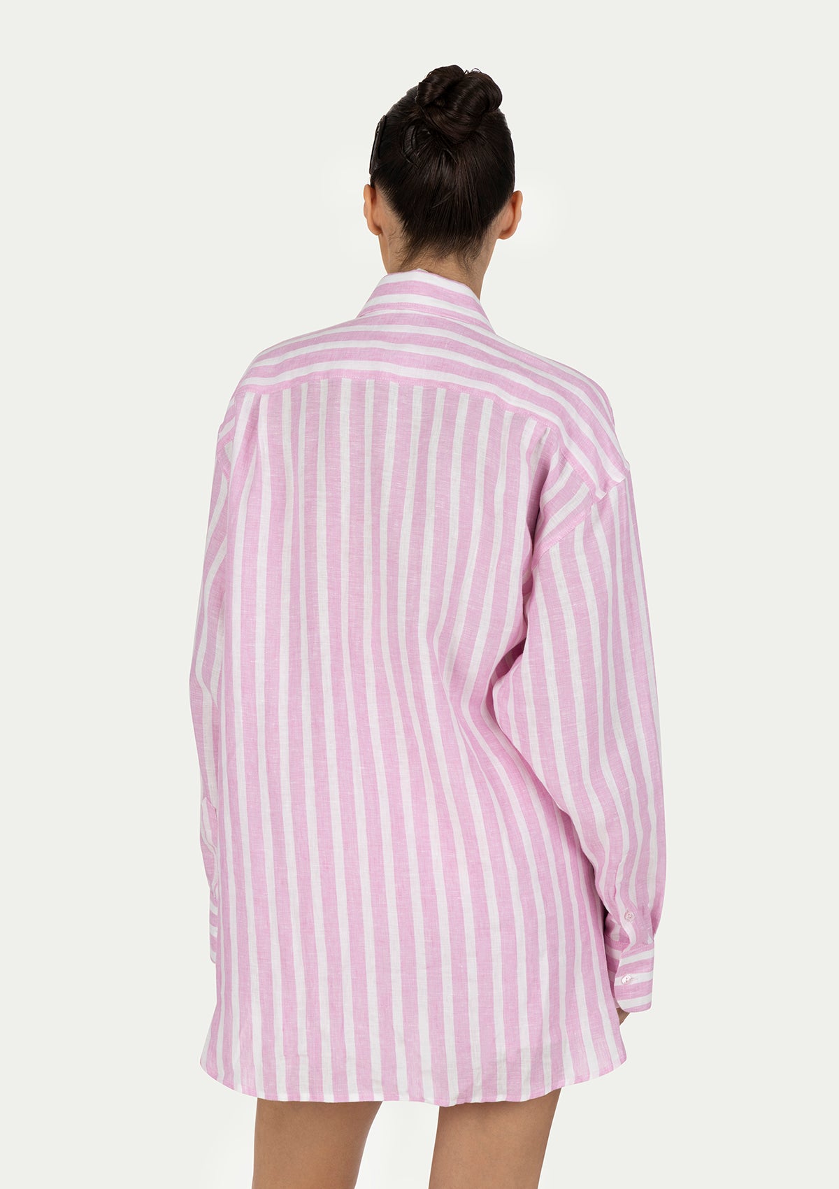 VANESSA SHIRT STRIPED PINK