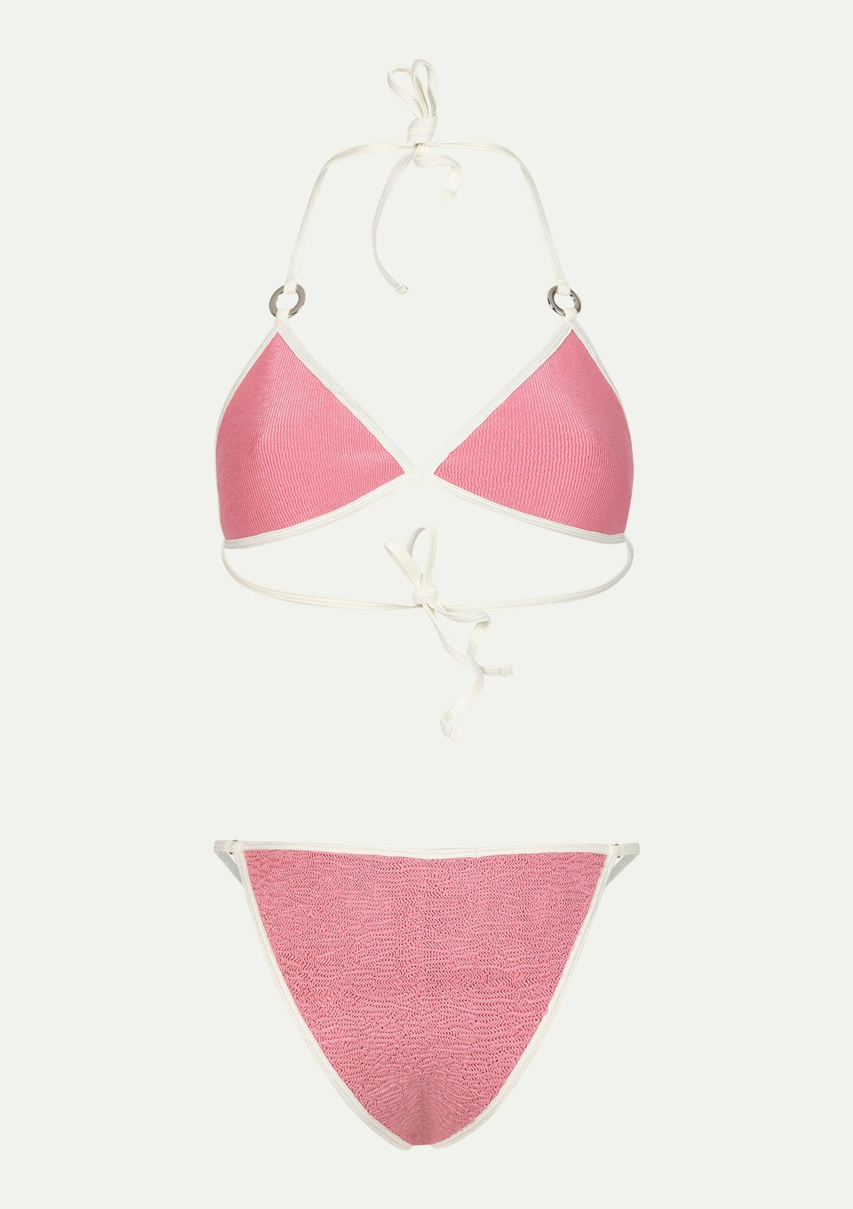 KLARA Pink wild rose crinkle