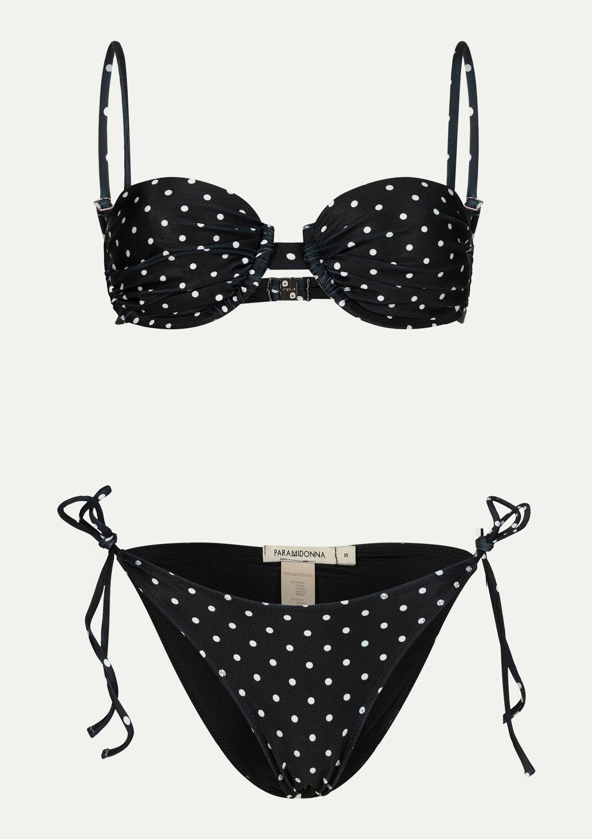 DAISY POLKA DOT BLACK