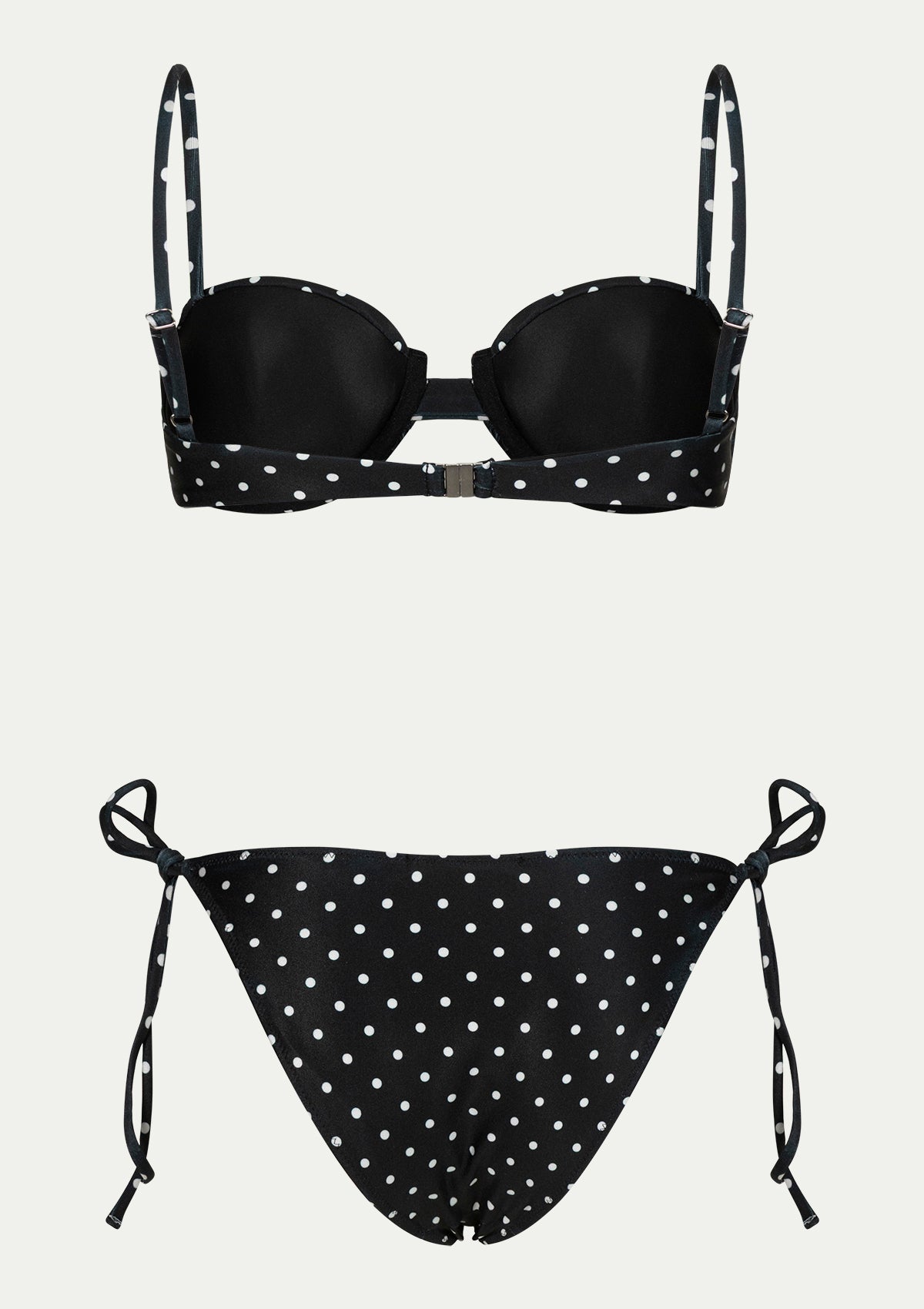 DAISY POLKA DOT BLACK