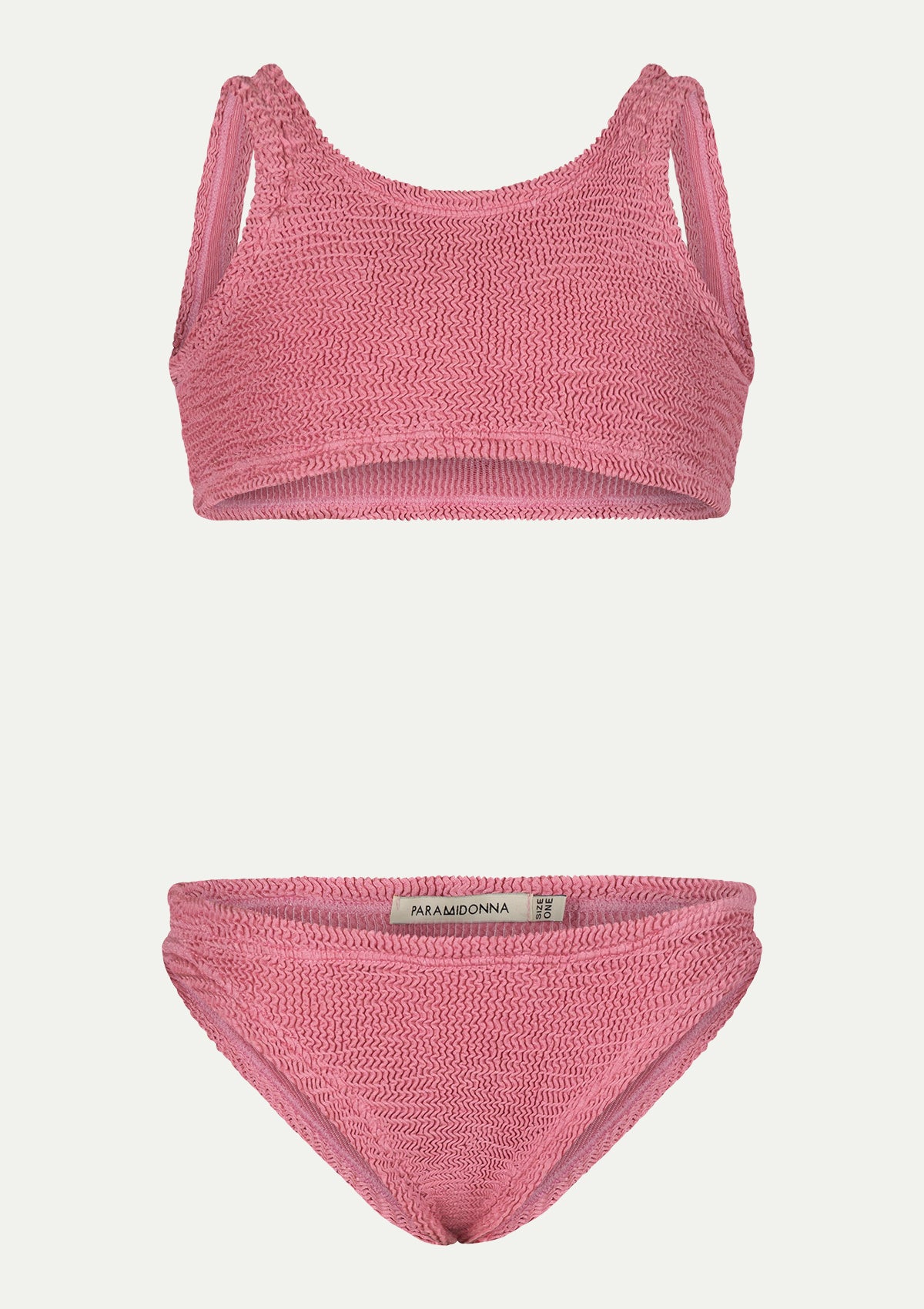 KATY Pink wild rose crinkle