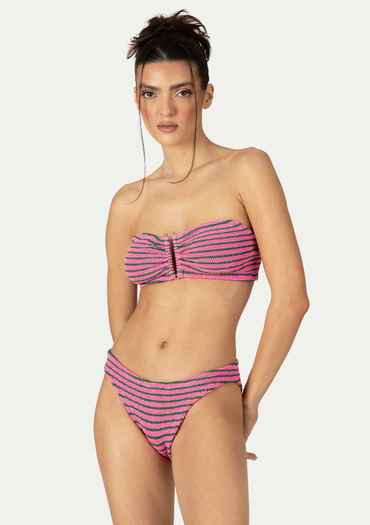 FRIDA GUM/EMERALD STRIPE