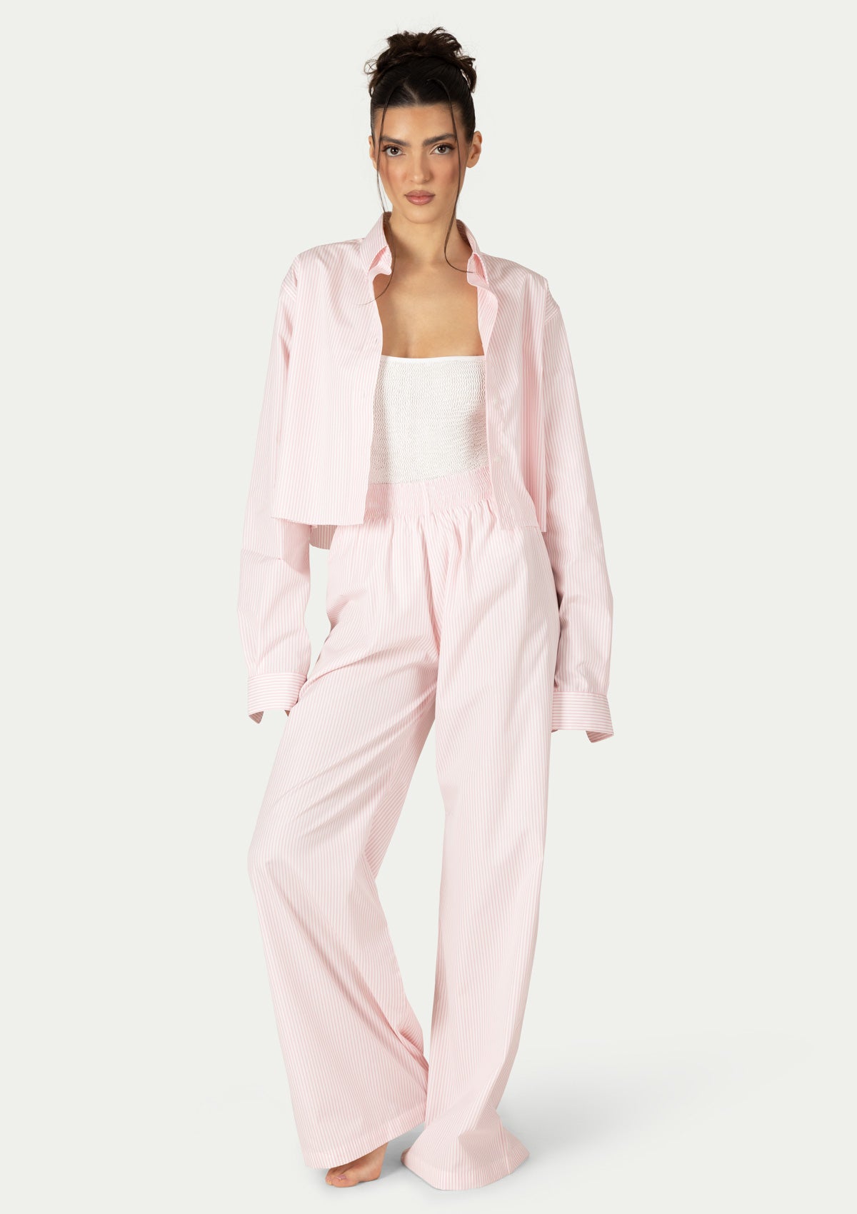 IDA SHIRT STRIPED PINK