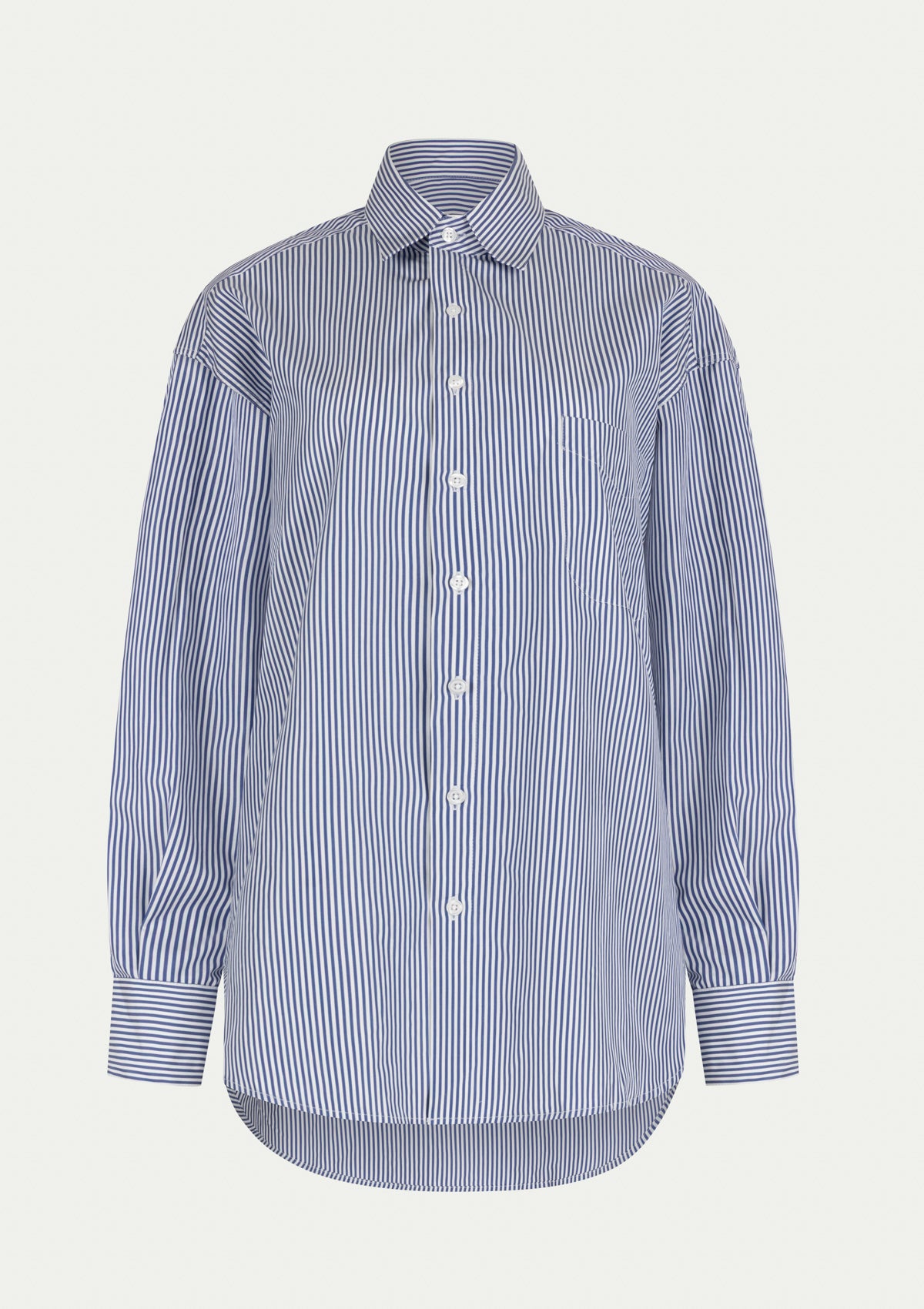 VANESSA SHIRT STRIPED NAVY BLUE