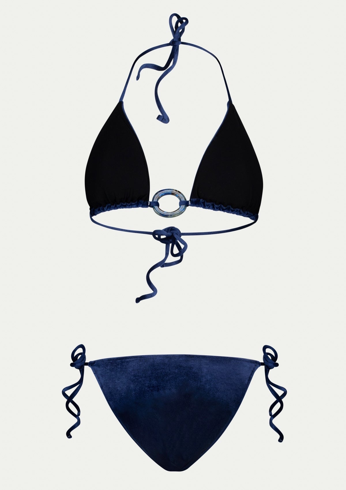 KELLY VELVET NAVY BLUE