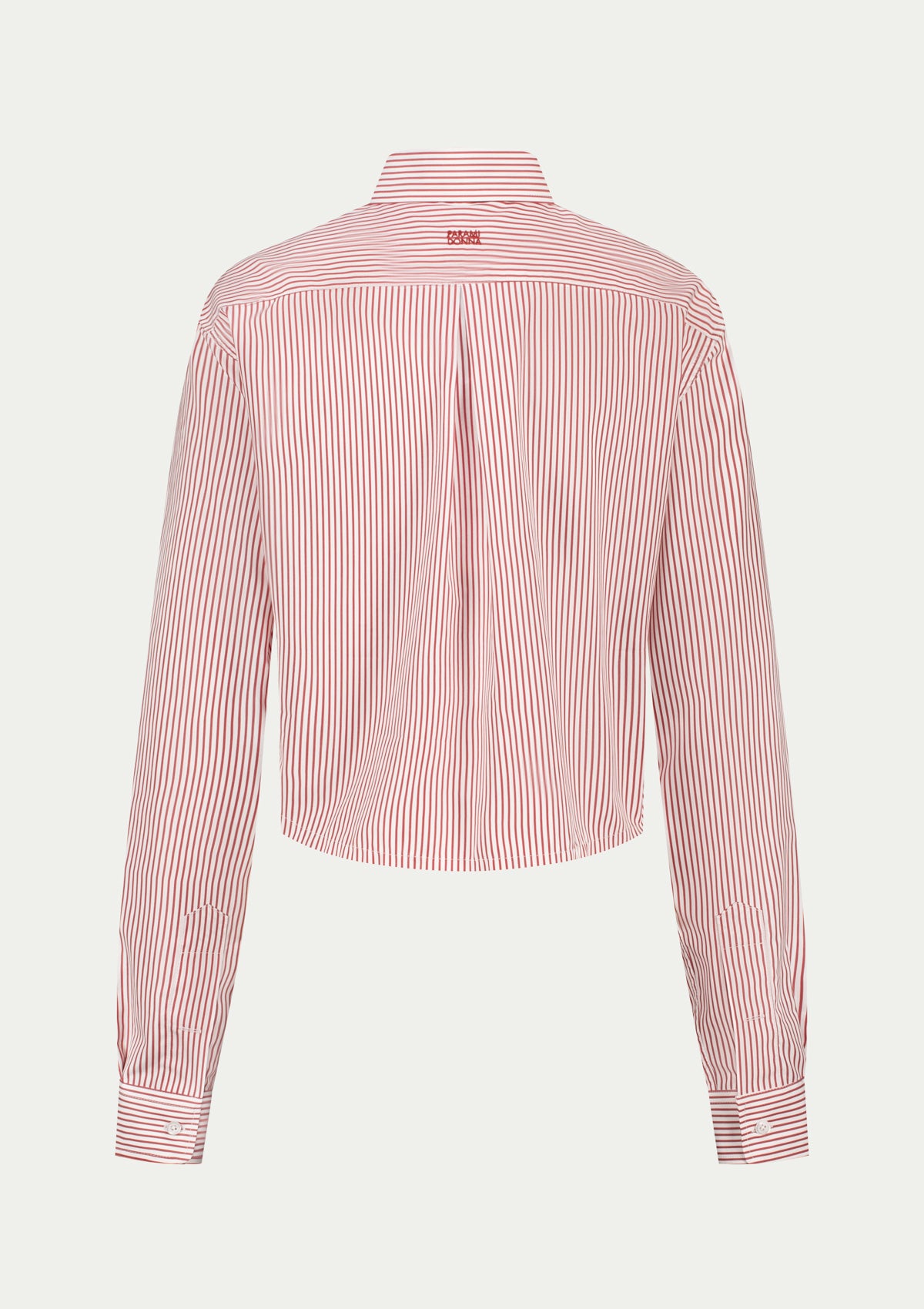 IDA SHIRT STRIPED BURGUNDY