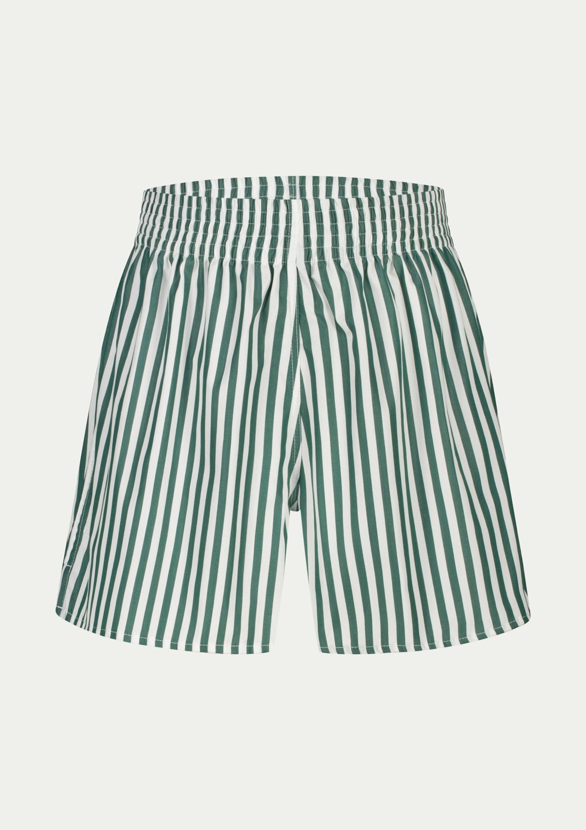 CORA SHORTS STRIPED GREEN