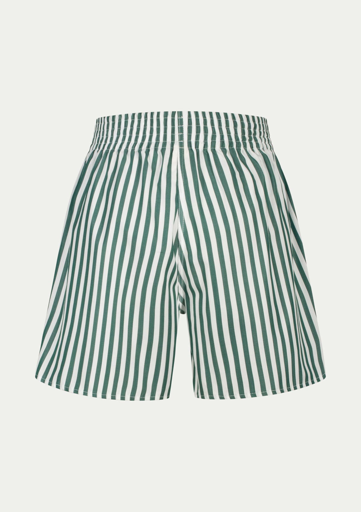 CORA SHORTS STRIPED GREEN