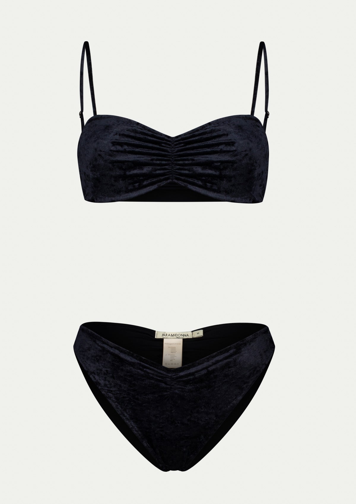 TWO PIECE CHIARA BLACK VELVET