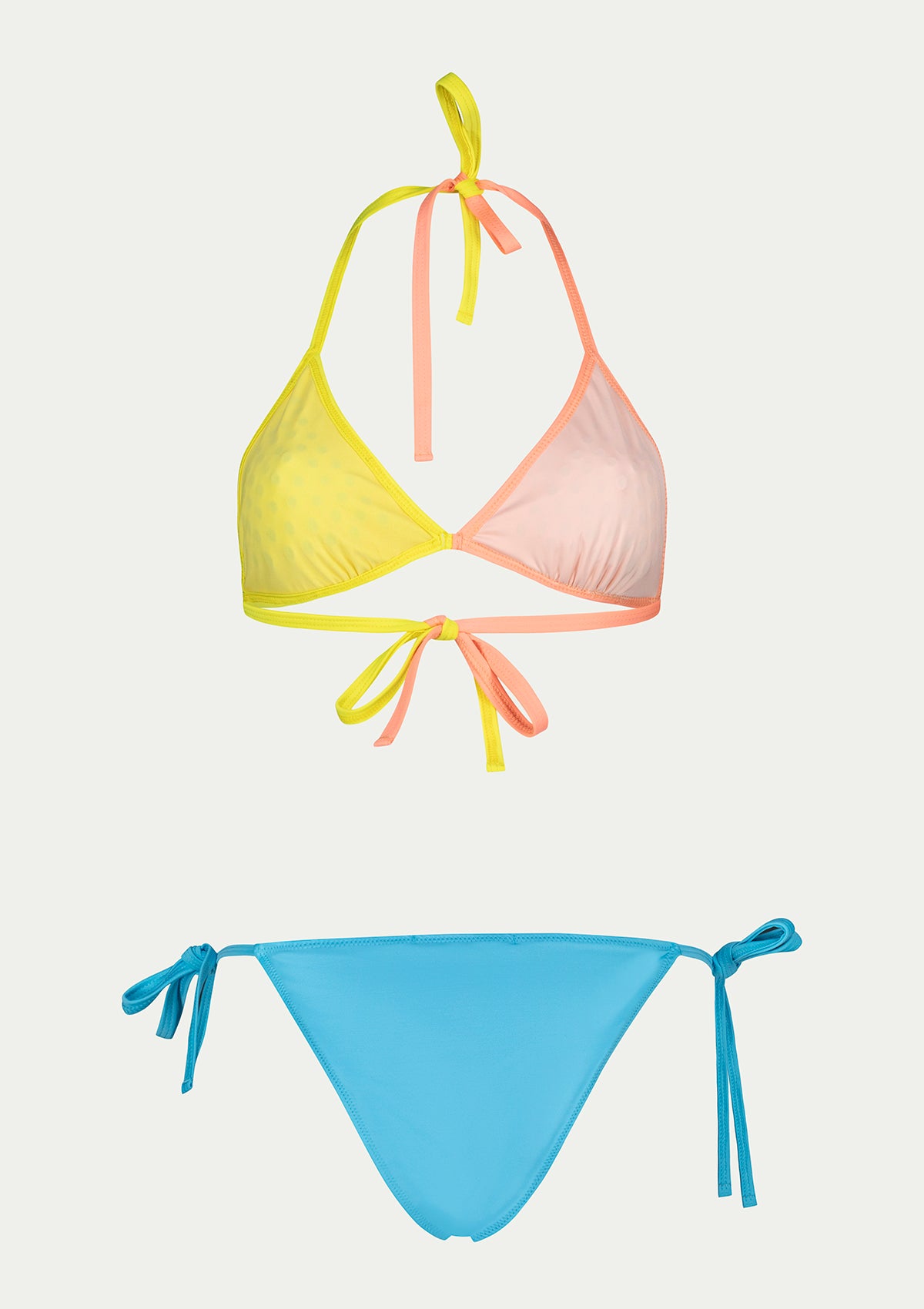 LIVIA YELLOW/CORAL/BLUE