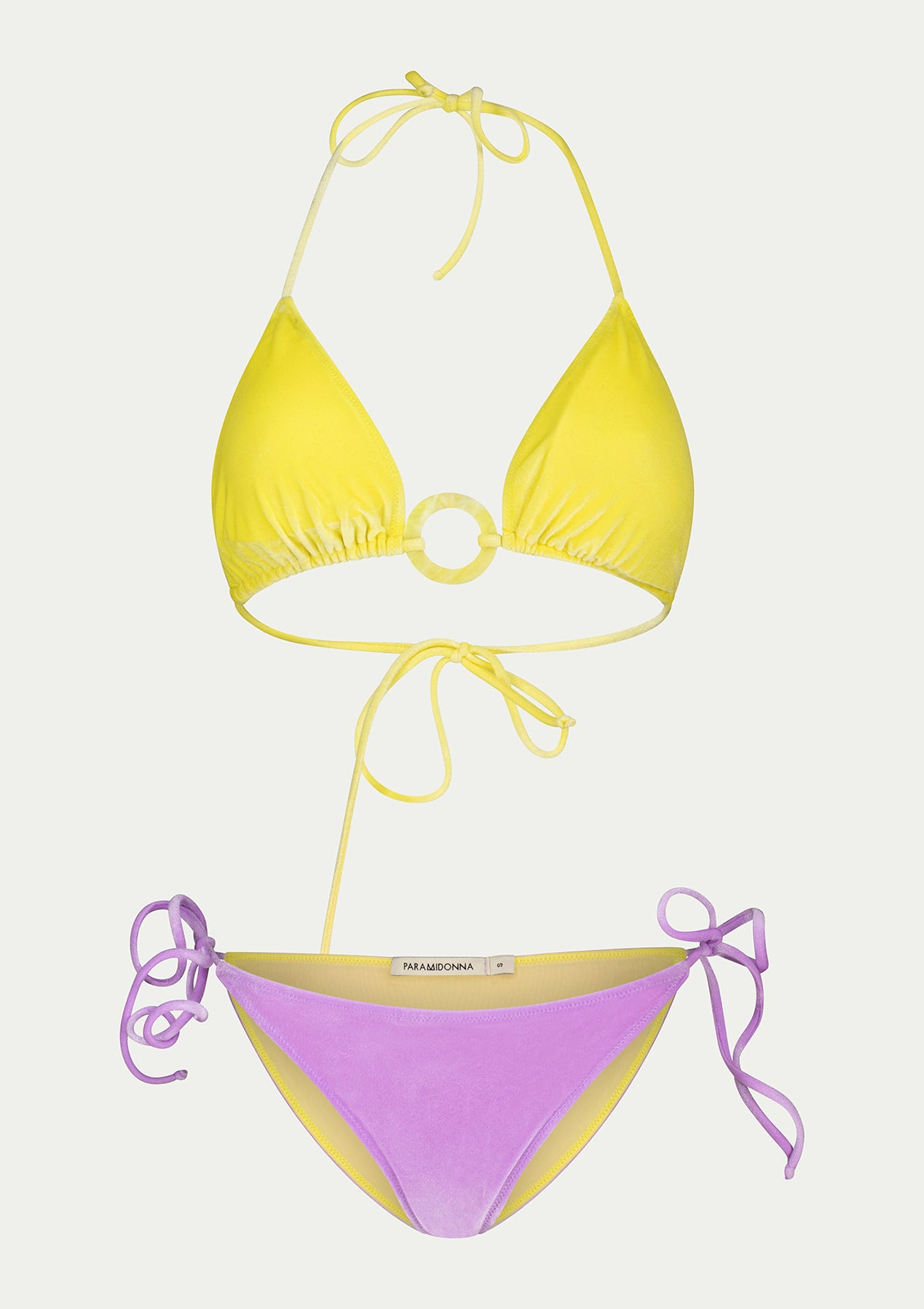 KELLY VELVET VIOLET/LEMON