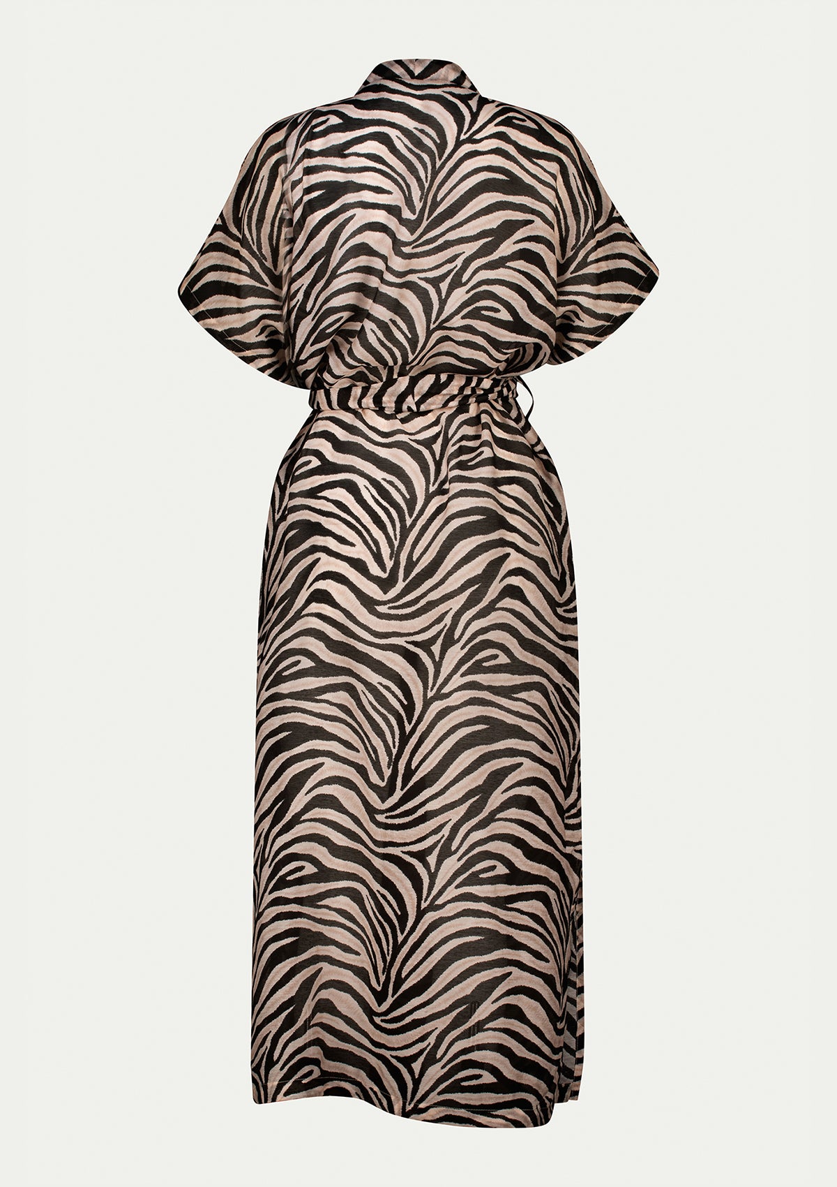 ARIA LONG KIMONO ZEBRA
