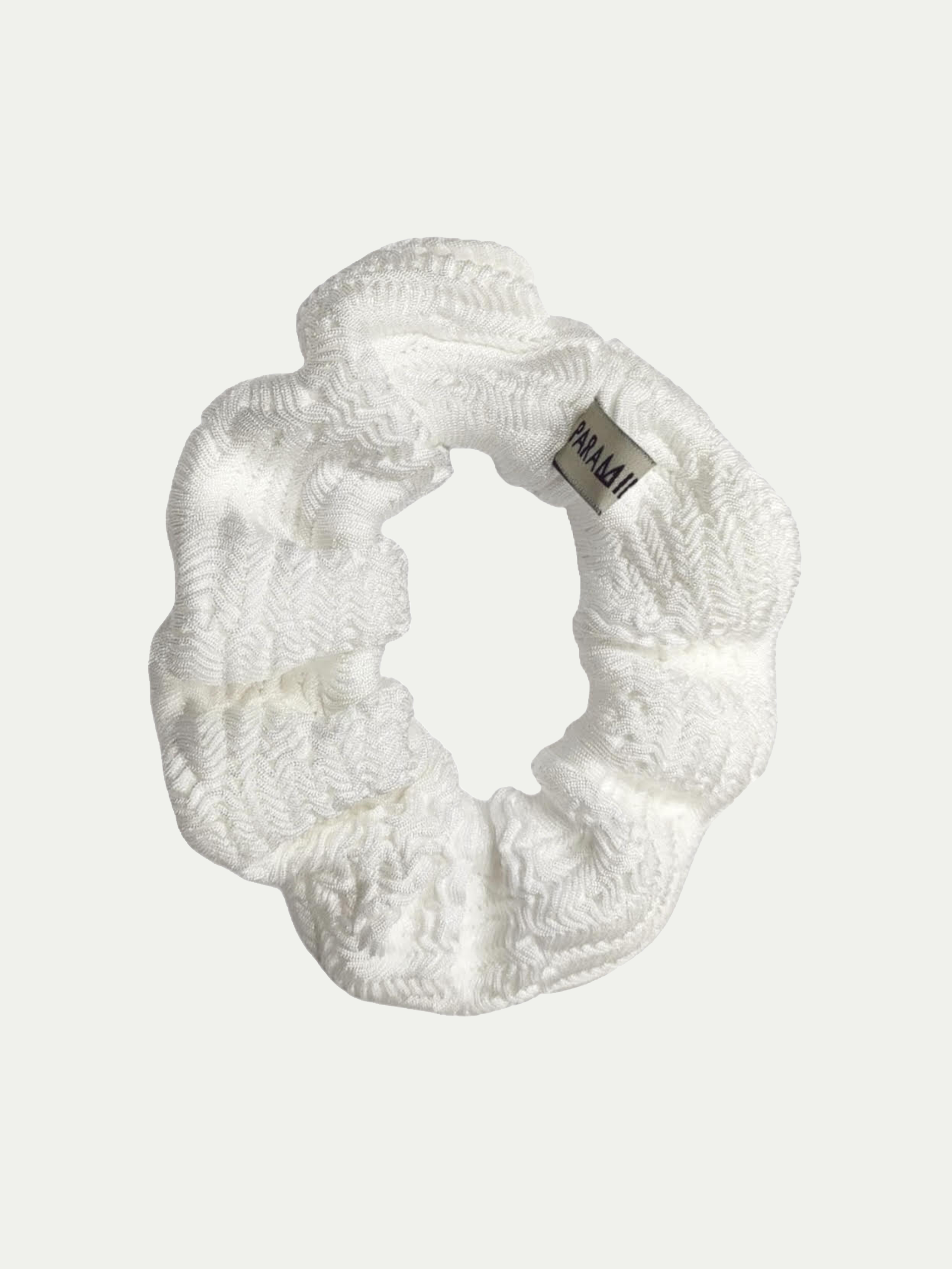 SCRUNCHIE WHITE MAT